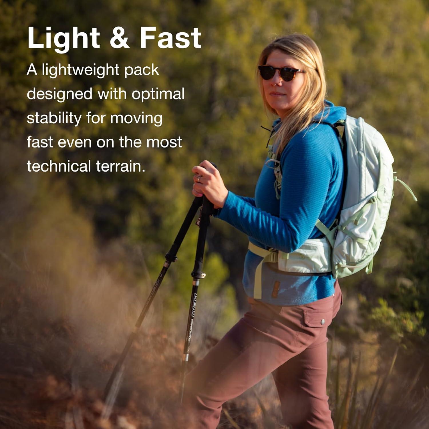 Mochila de Senderismo Osprey Tempest 11L para Mujeres - Higo Profundo/Rosa Caliente