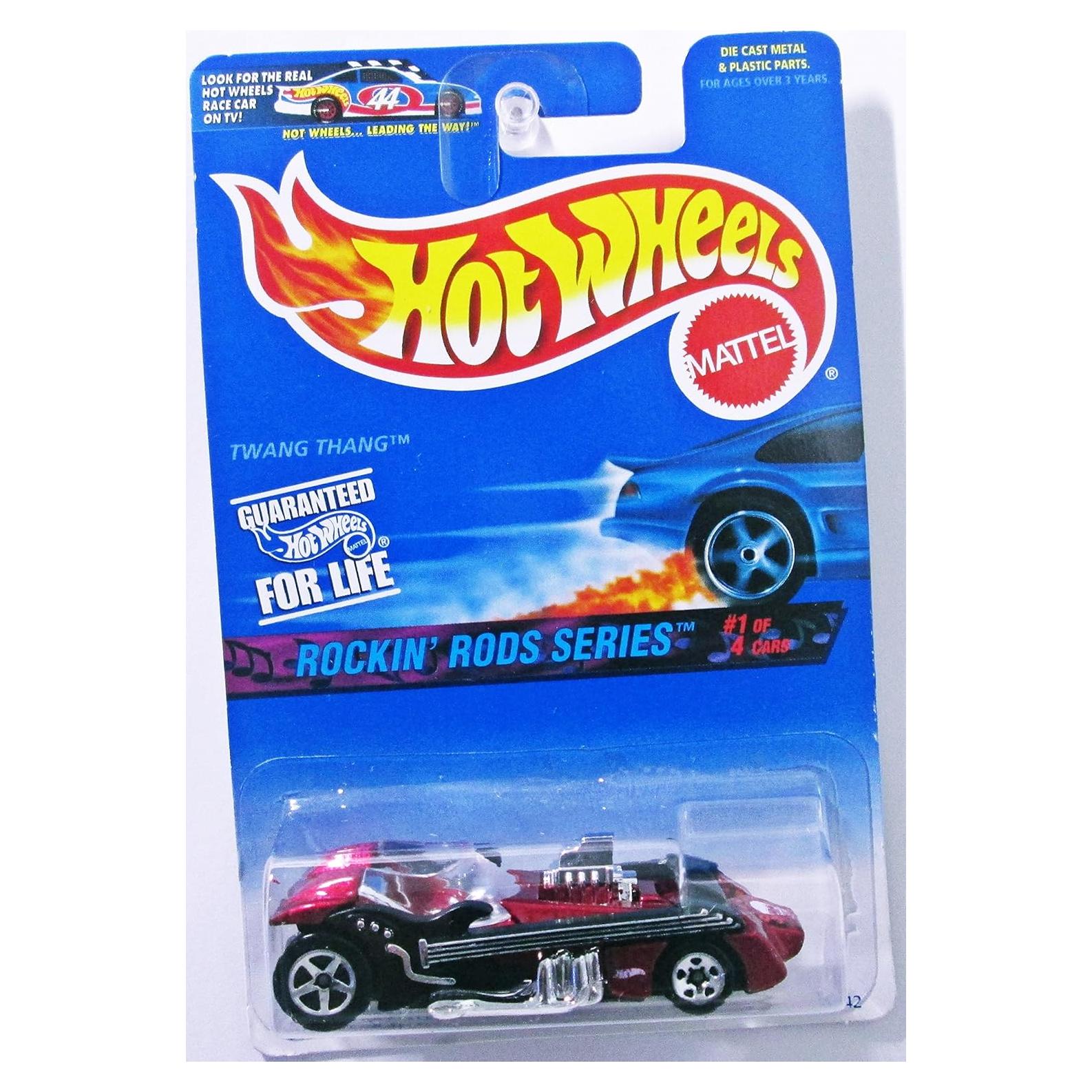 Hot Wheels 1996 Rockin Rods Twang Thang Coche Fundición 1:64