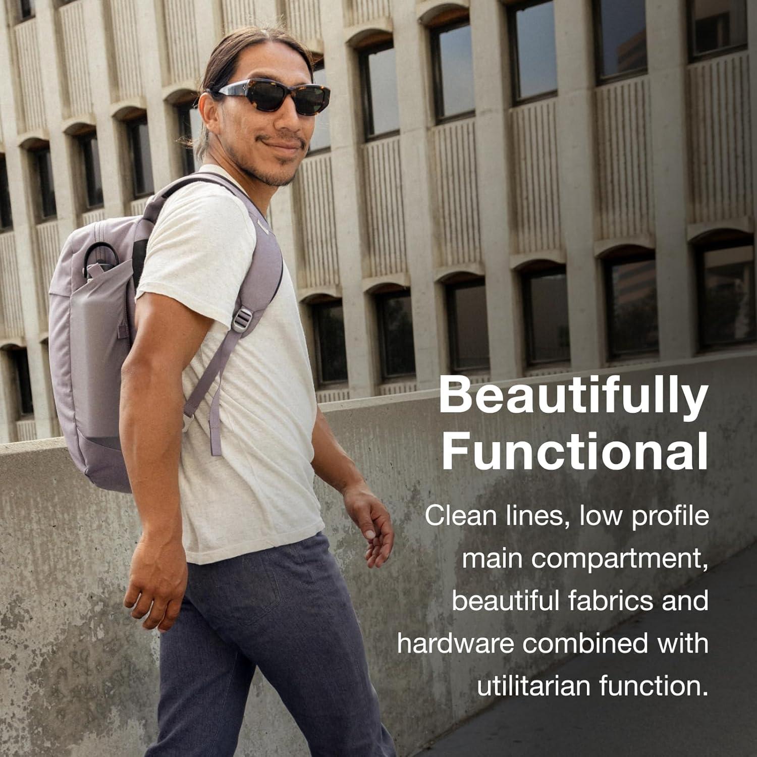 Arcane Large Day Commuter Backpack, Black