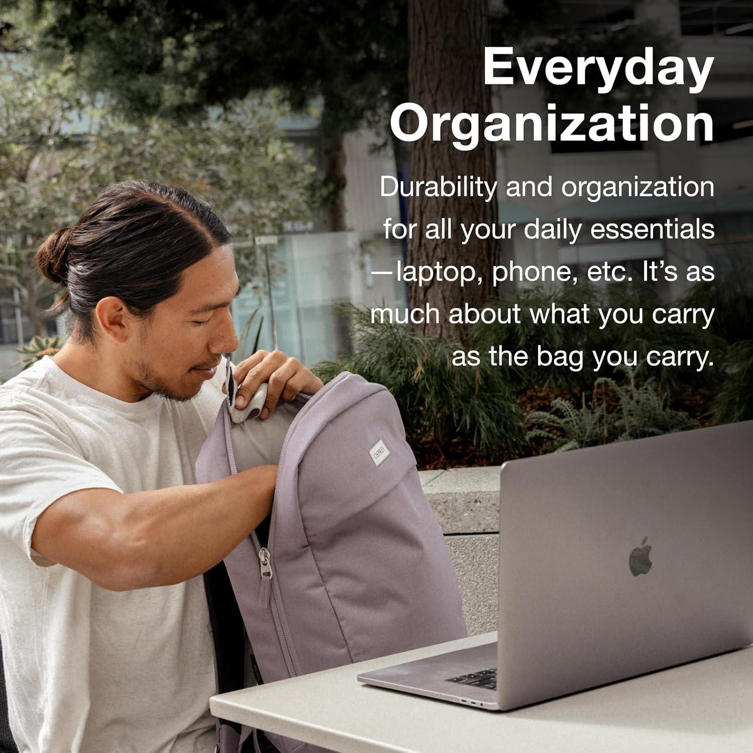 Arcane Large Day Commuter Backpack, Black