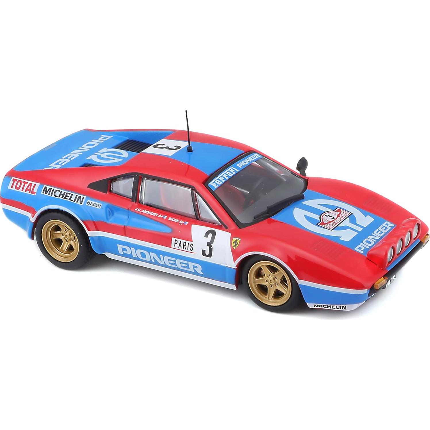 Bburago Ferrari 308 GTB 1982 Die-Cast 1:43 Detallado