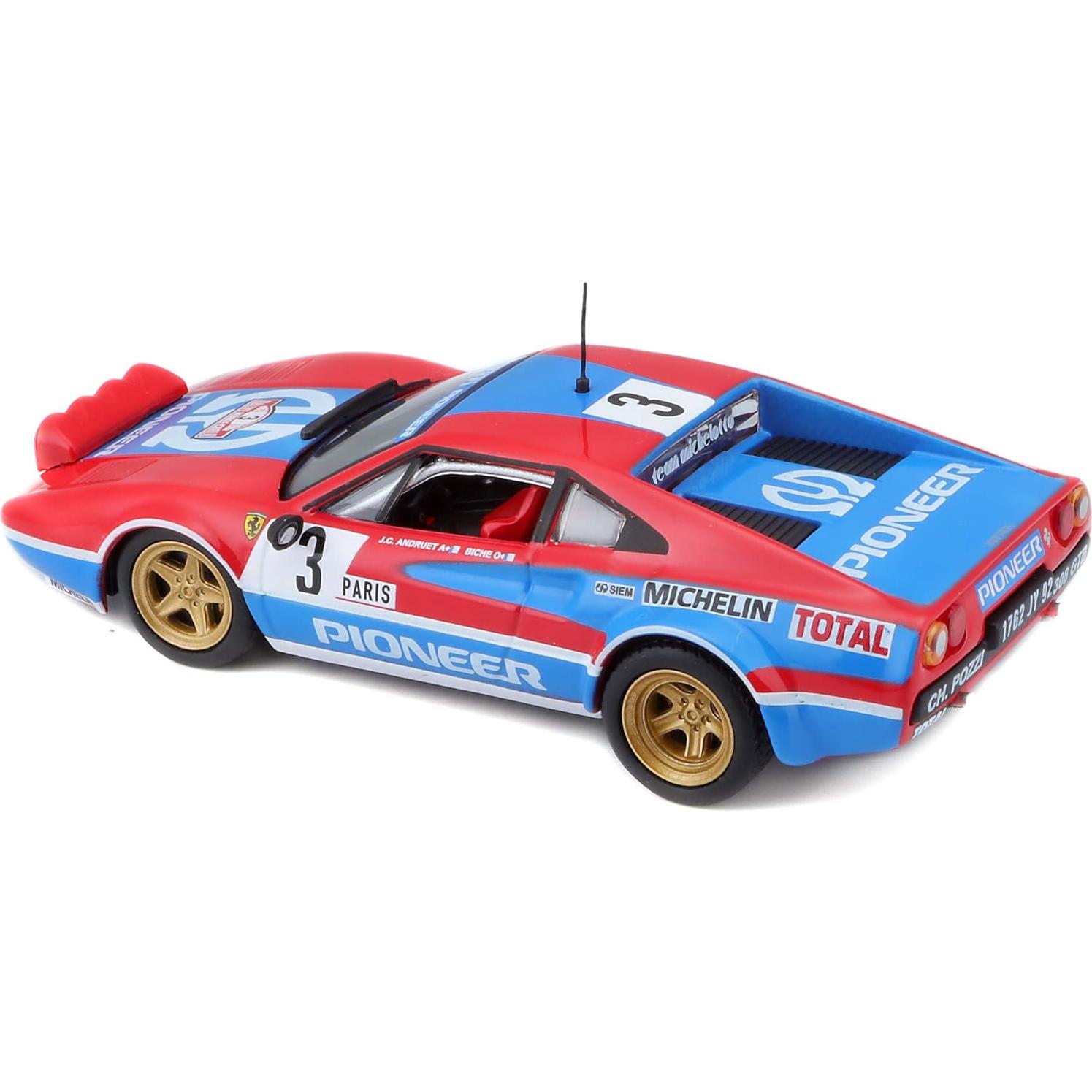 Bburago Ferrari 308 GTB 1982 Die-Cast 1:43 Detallado