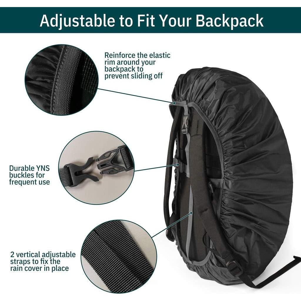 Cubierta de Mochila Unigear Impermeable 5000mm 90L Negra