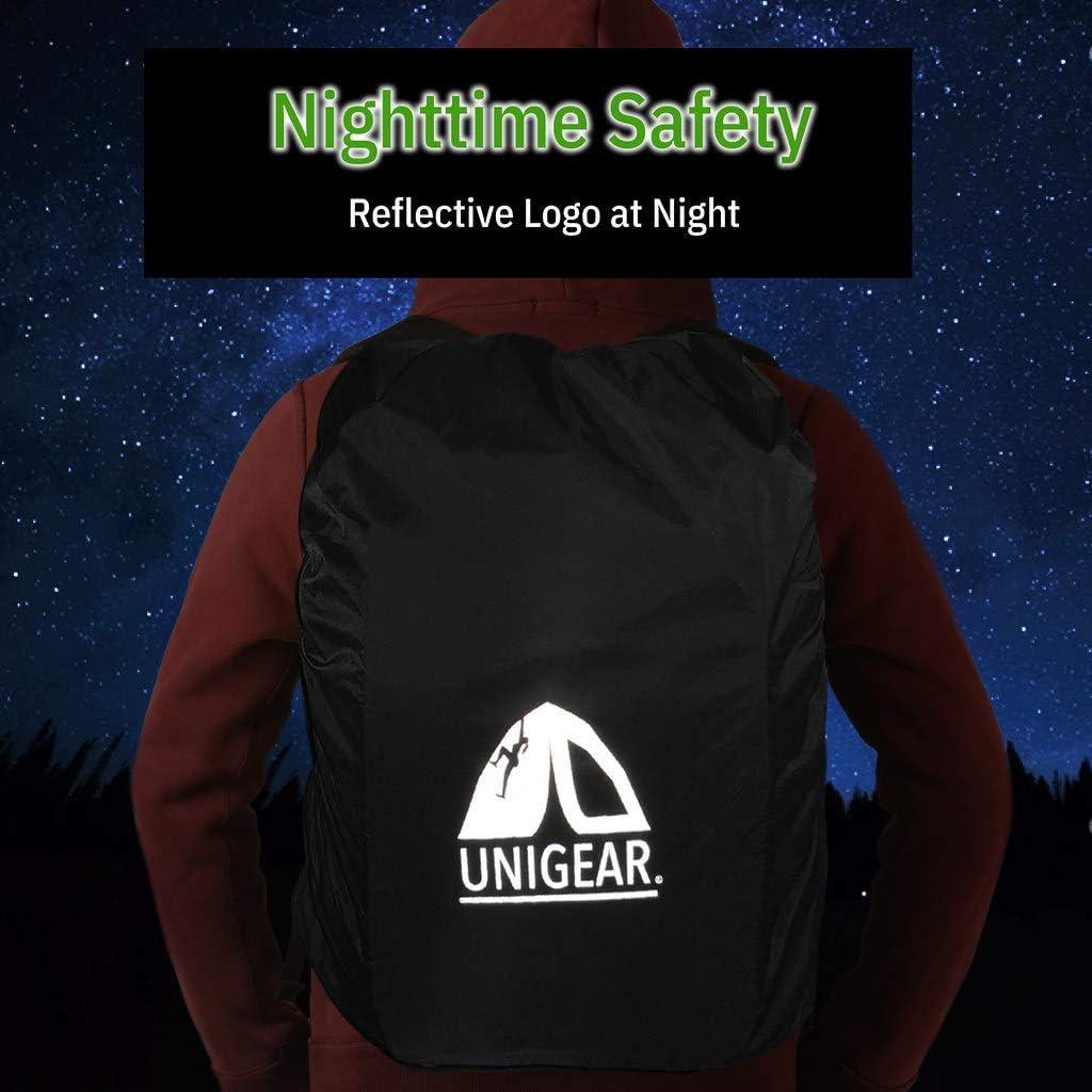 Cubierta de Mochila Unigear Impermeable 5000mm 90L Negra