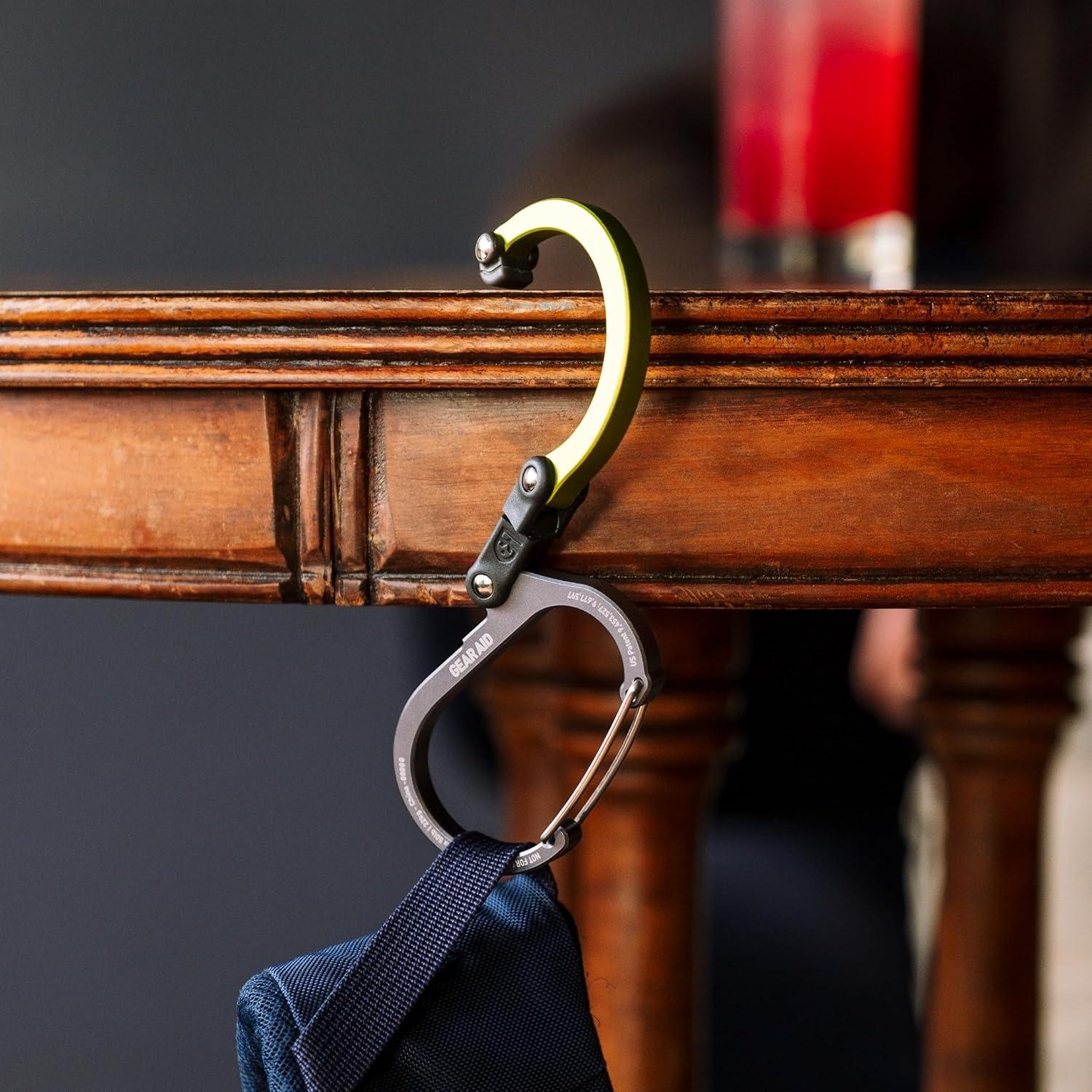 Clip y Gancho Heroclip GEAR AID Pequeño 22.68 kg Aluminio