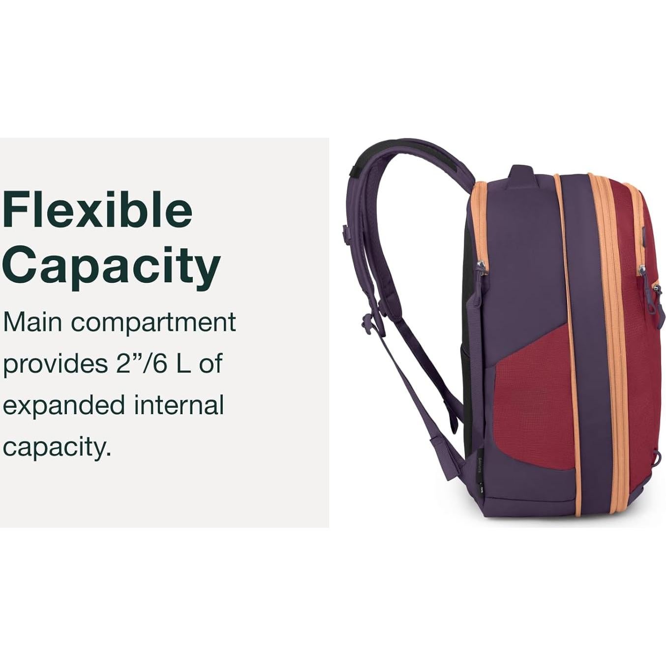 Mochila de Viaje Osprey Daylite Expandable 26L Amarillo