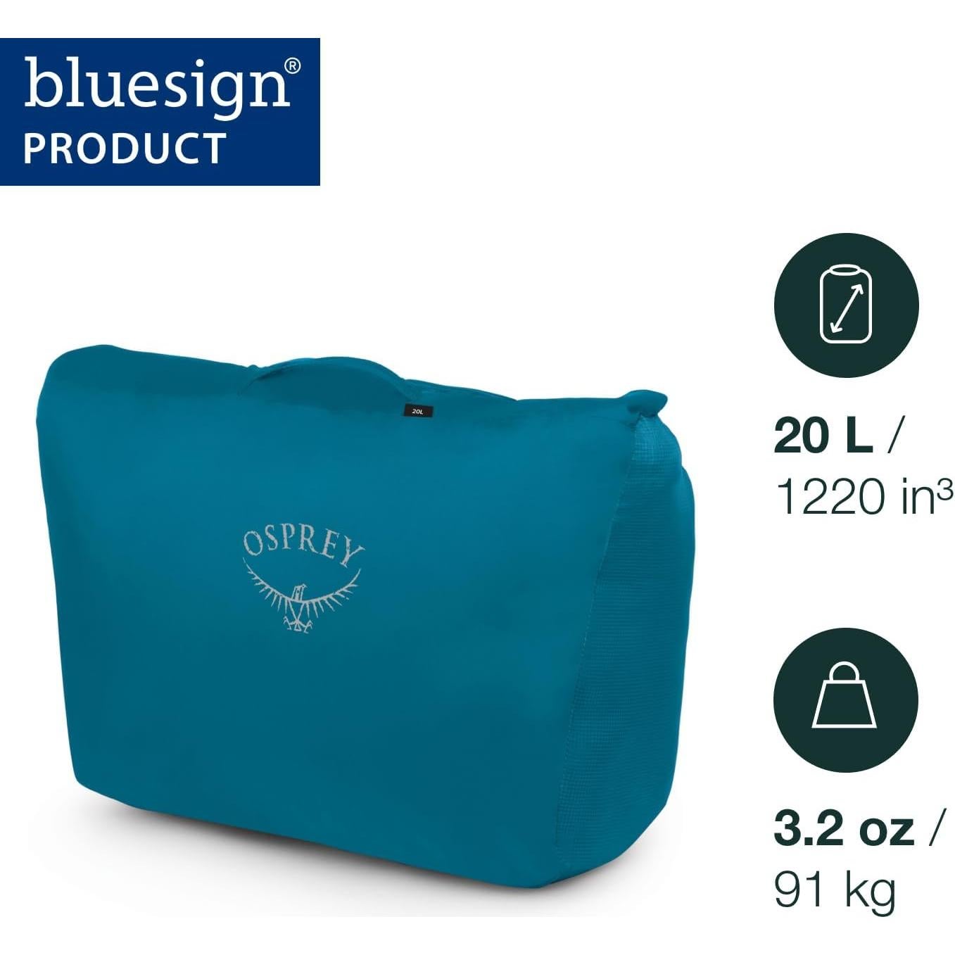 Saco de Compresión Osprey StraightJacket 20L Negro