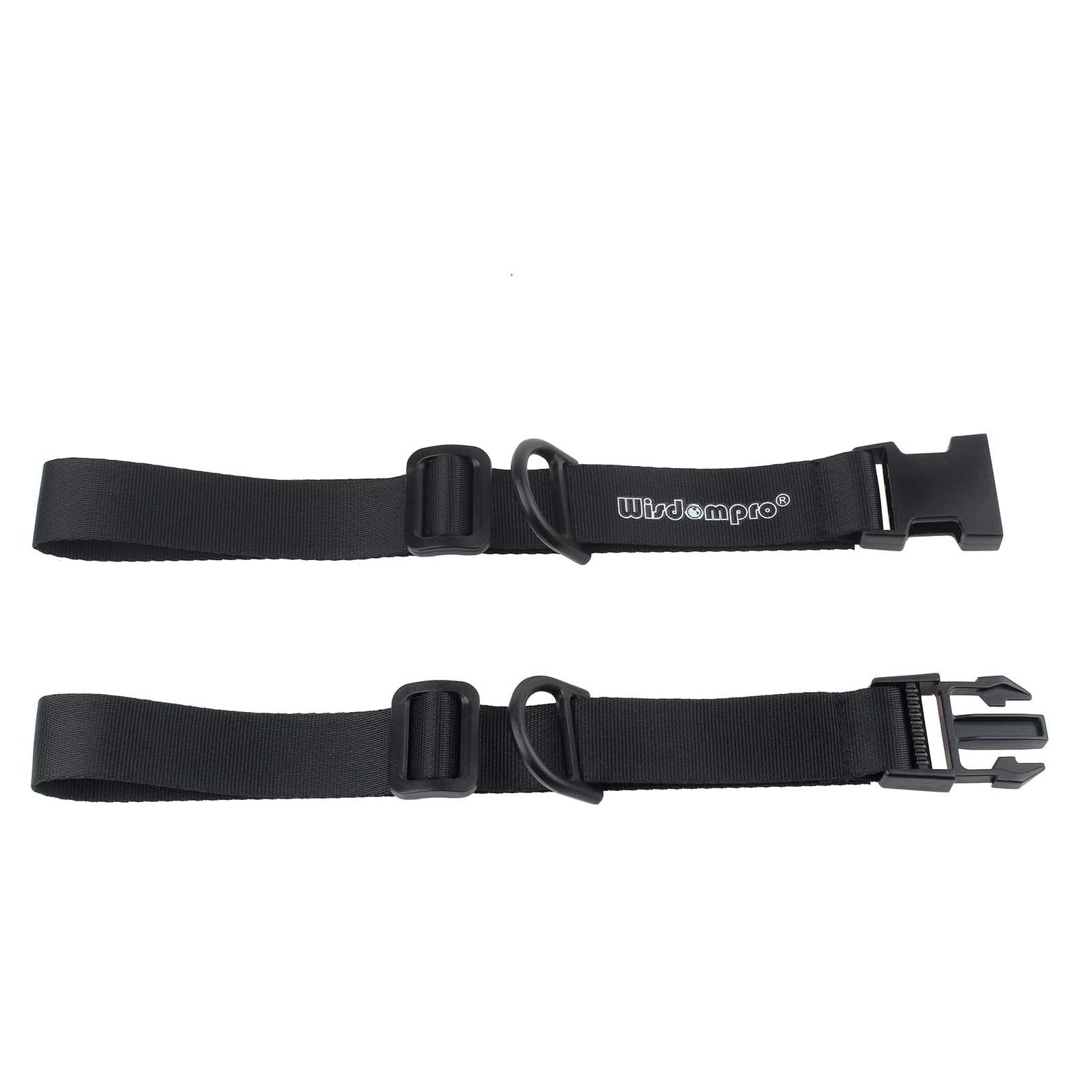 Correa de Pecho Ajustable Wisdompro para Mochila Negra