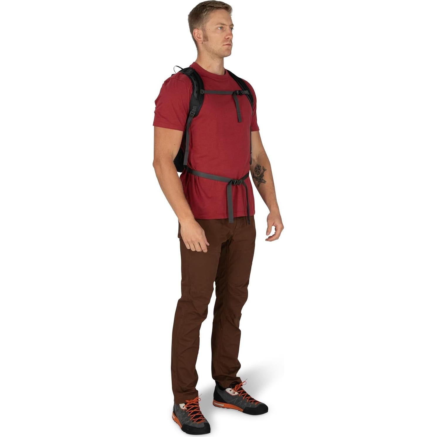 Osprey Sportlite 15L Unisex Hiking Backpack, Pine Leaf Green