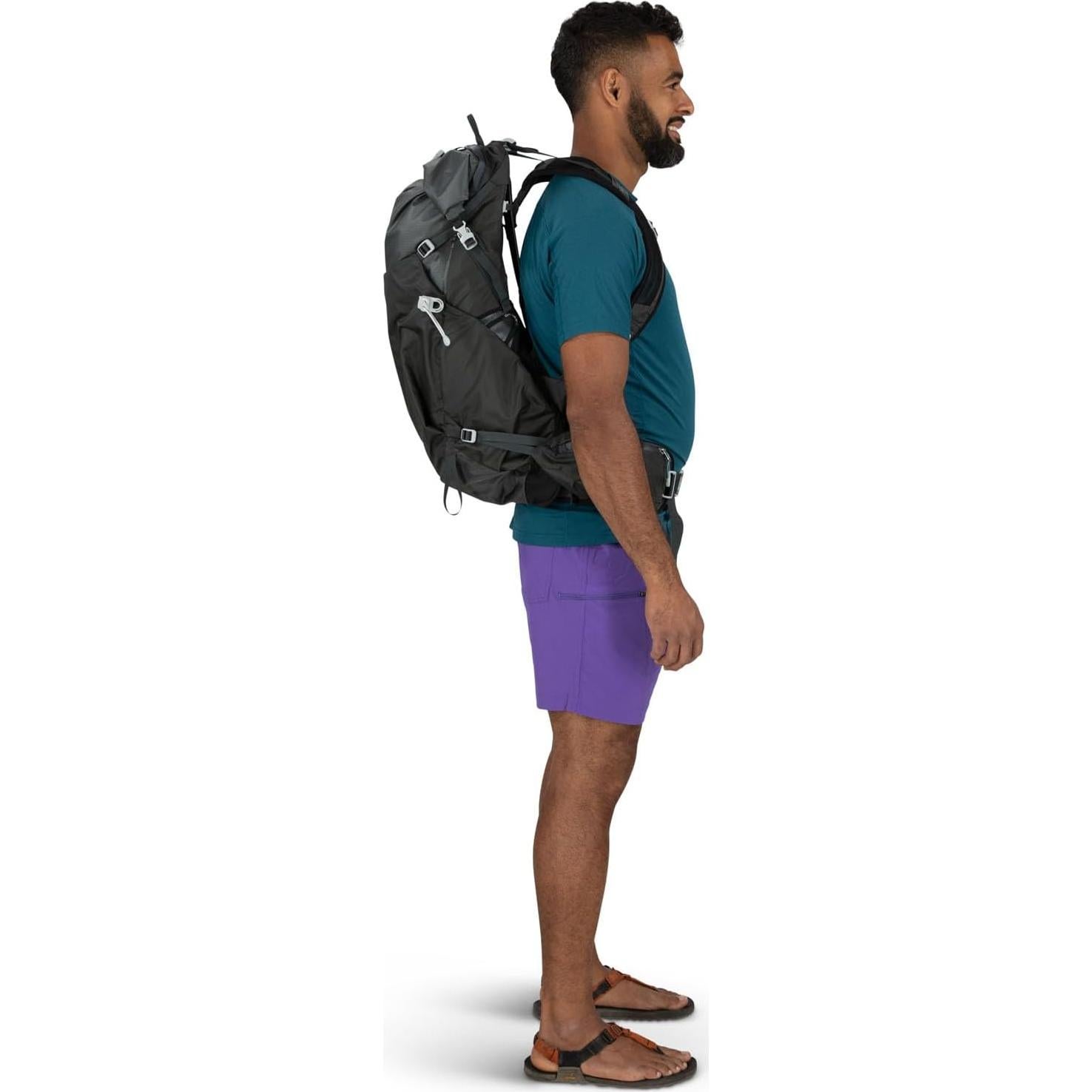 Mochila de Senderismo Osprey Downburst 26L Impermeable Amarillo