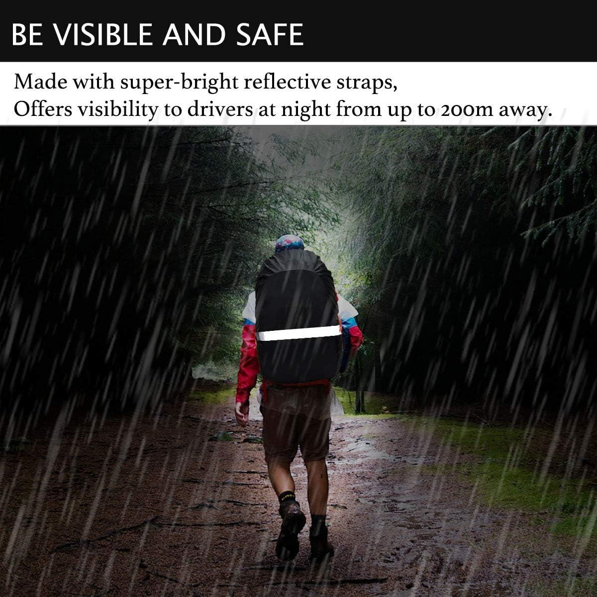 Funda de Mochila Frelaxy Impermeable con Tira Reflectante