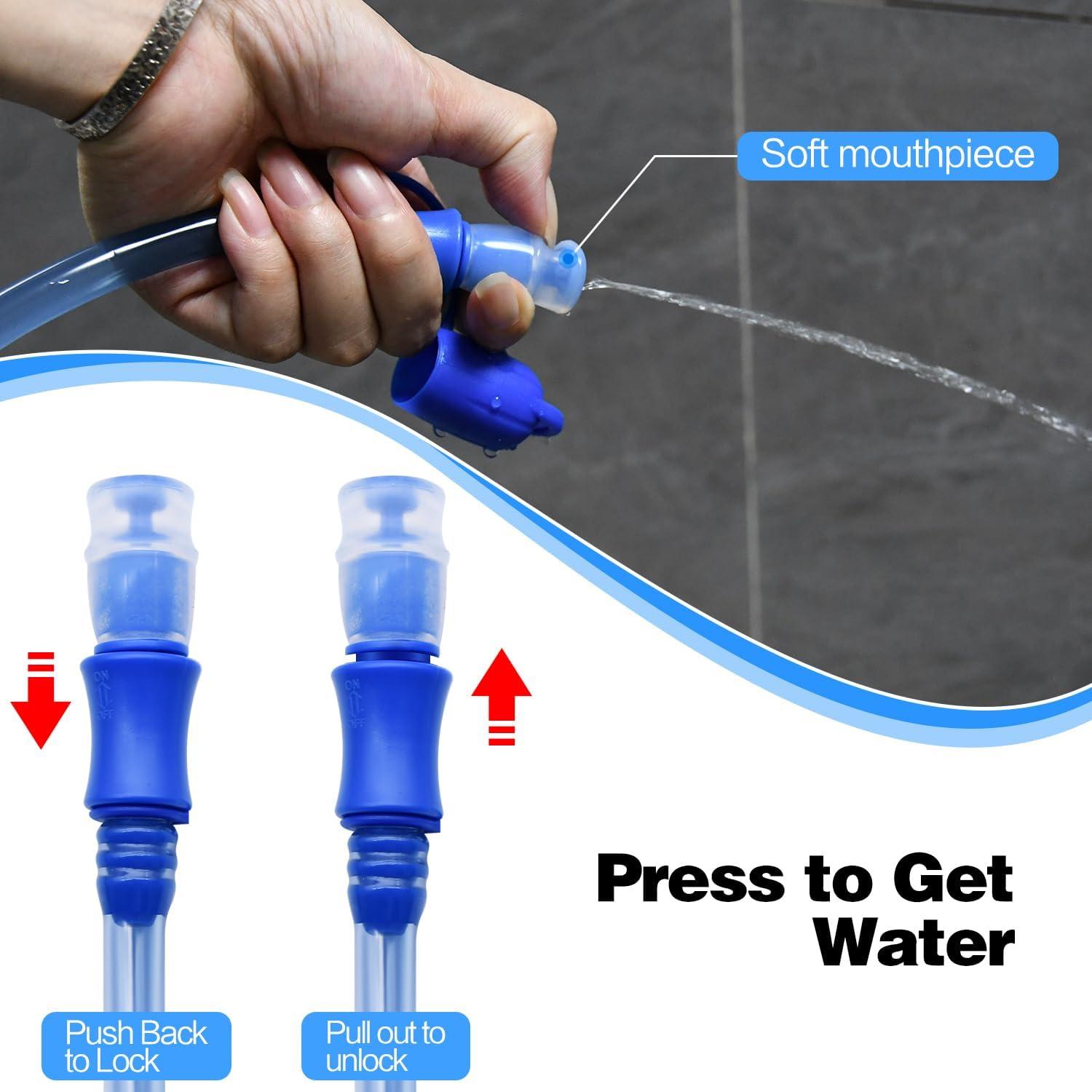 Bolsa de Hidratación Mdvora 2L para Ciclismo y Senderismo
