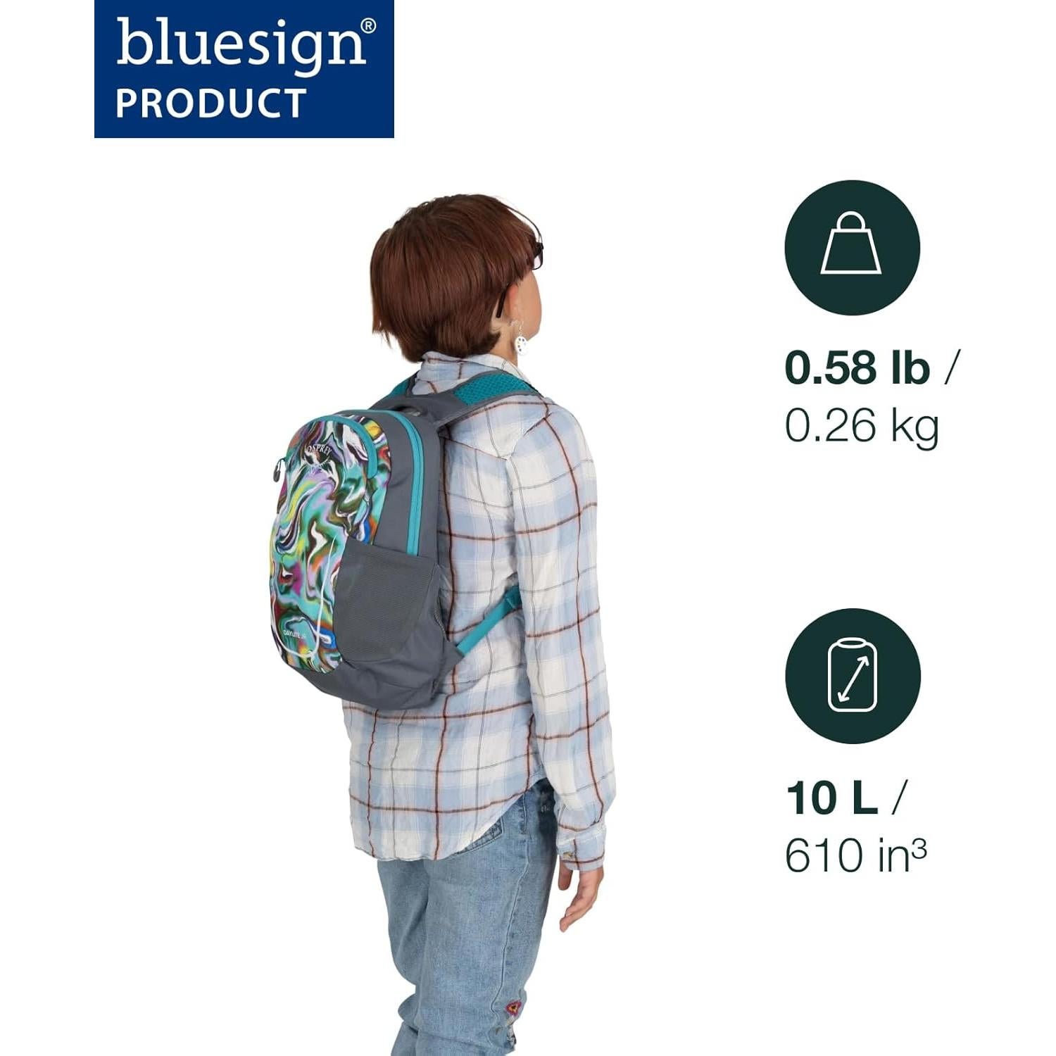 Mochila Osprey Daylite Jr. para Niños 9L Rosa/Menta