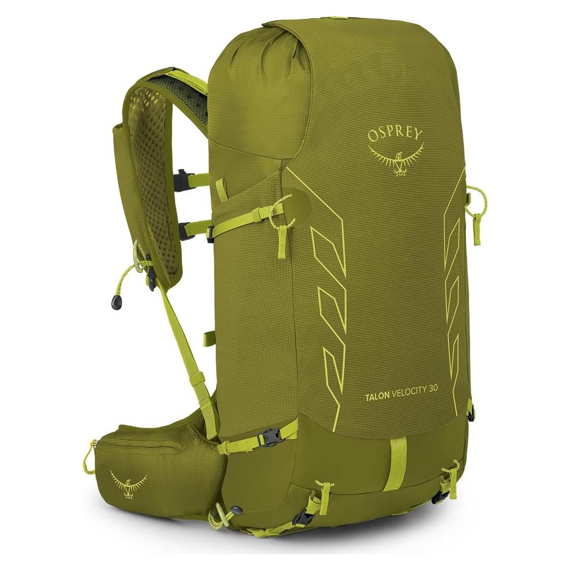 Mochila de senderismo Osprey Talon Velocity 30L Verde L/XL