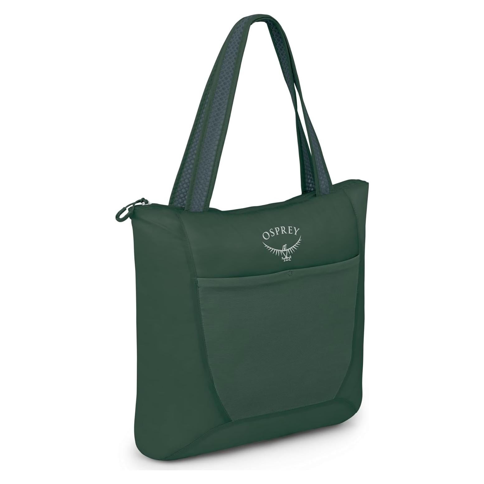 Bolsa Tote Plegable Ultraligera Osprey Verde Tundra 12x35x45cm