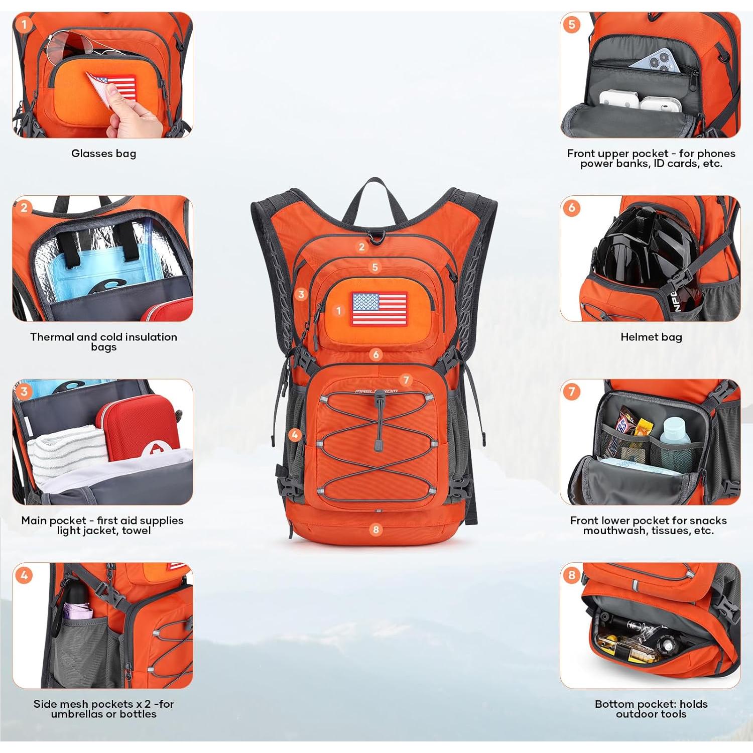 Chaleco de Hidratación Maelstrom MSHDB01 2L Unisex