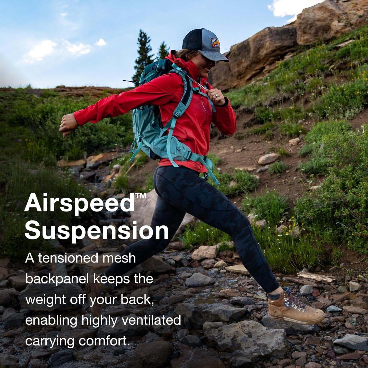 Mochila de Senderismo Osprey Mira 22L para Mujeres Azul