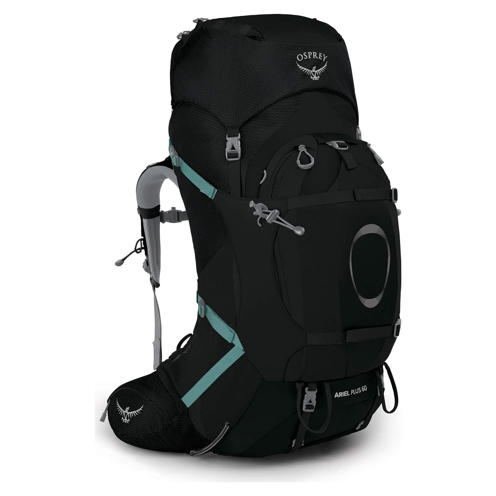 Mochila de Senderismo Osprey Ariel Plus 60 para Mujeres - Negro
