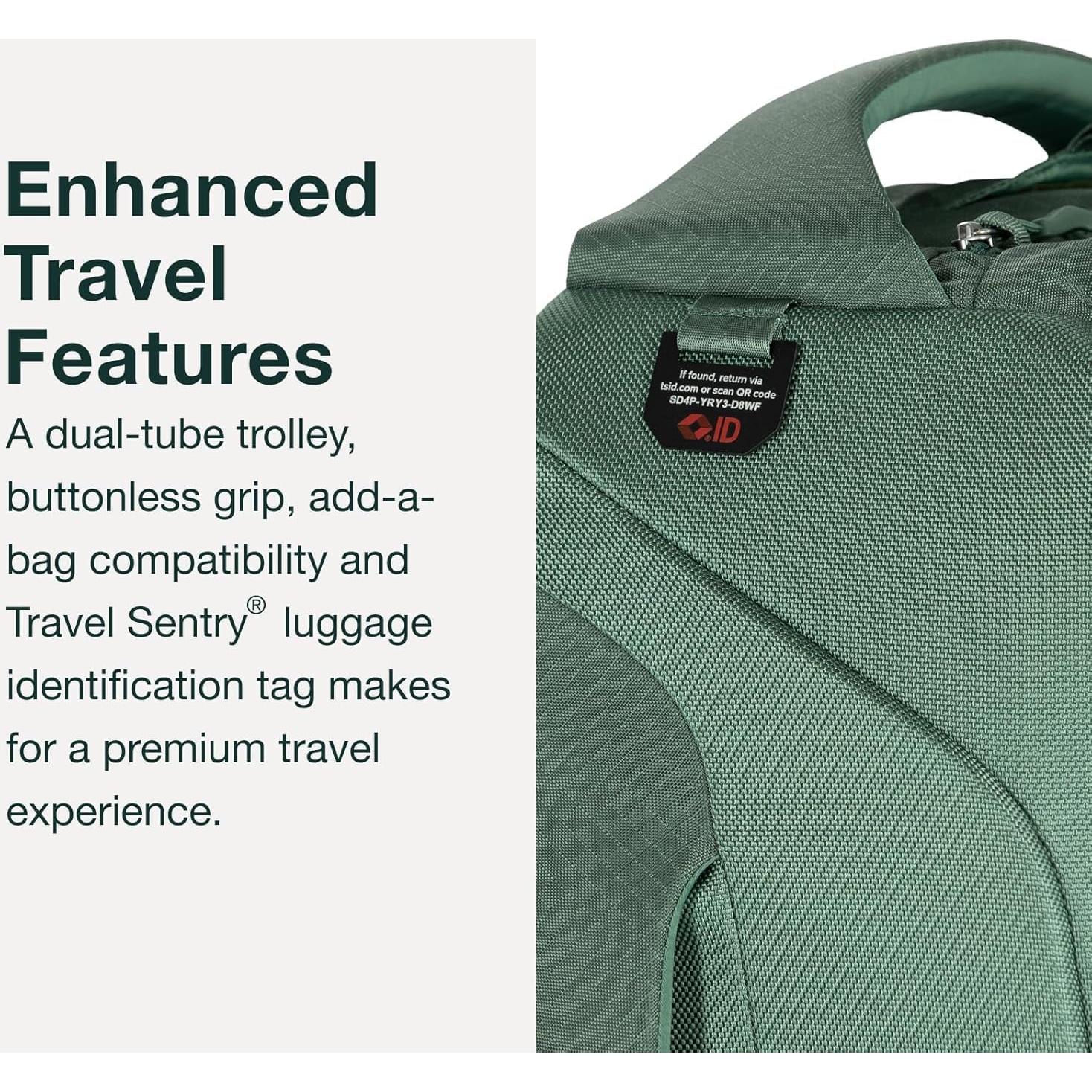 Mochila de Viaje Osprey Sojourn 60L con Ruedas y Arnés Negro