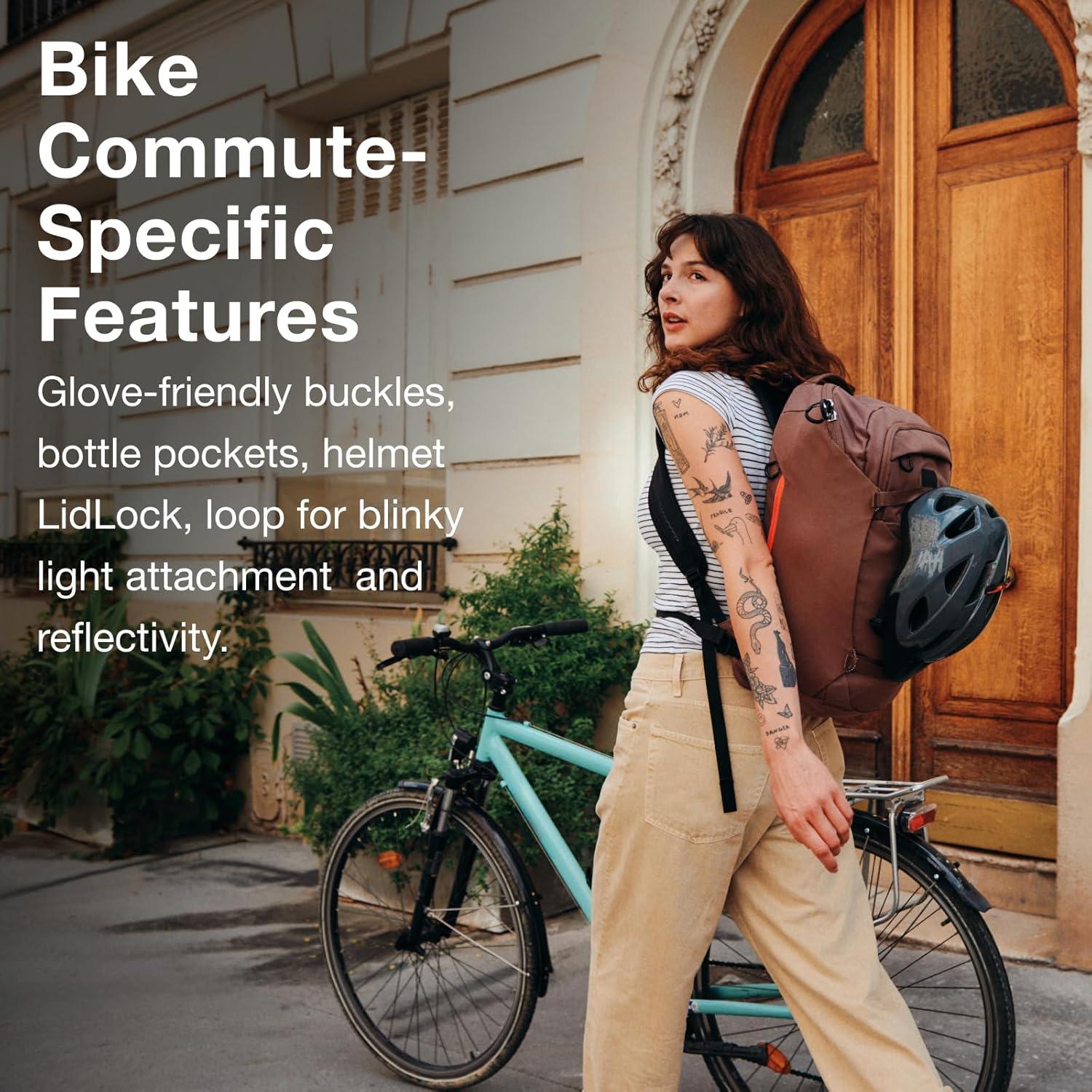 Mochila para Bicicleta Osprey Metron 34L Negra Impermeable