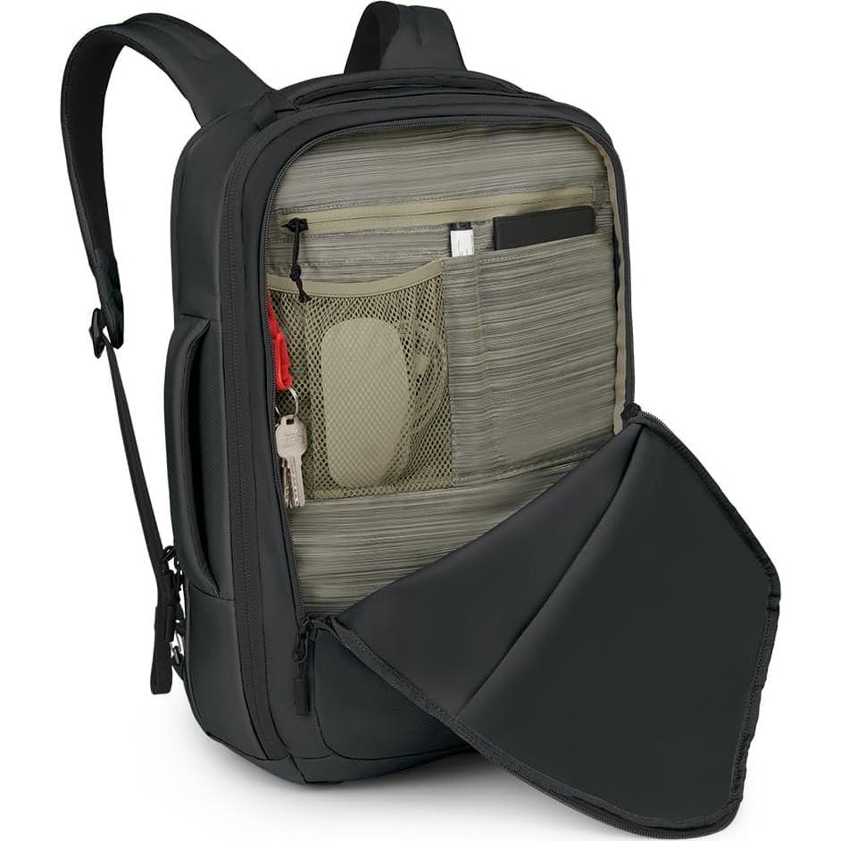 Mochila Osprey Aoede 25L Unisex Negra - Sostenible y Elegante