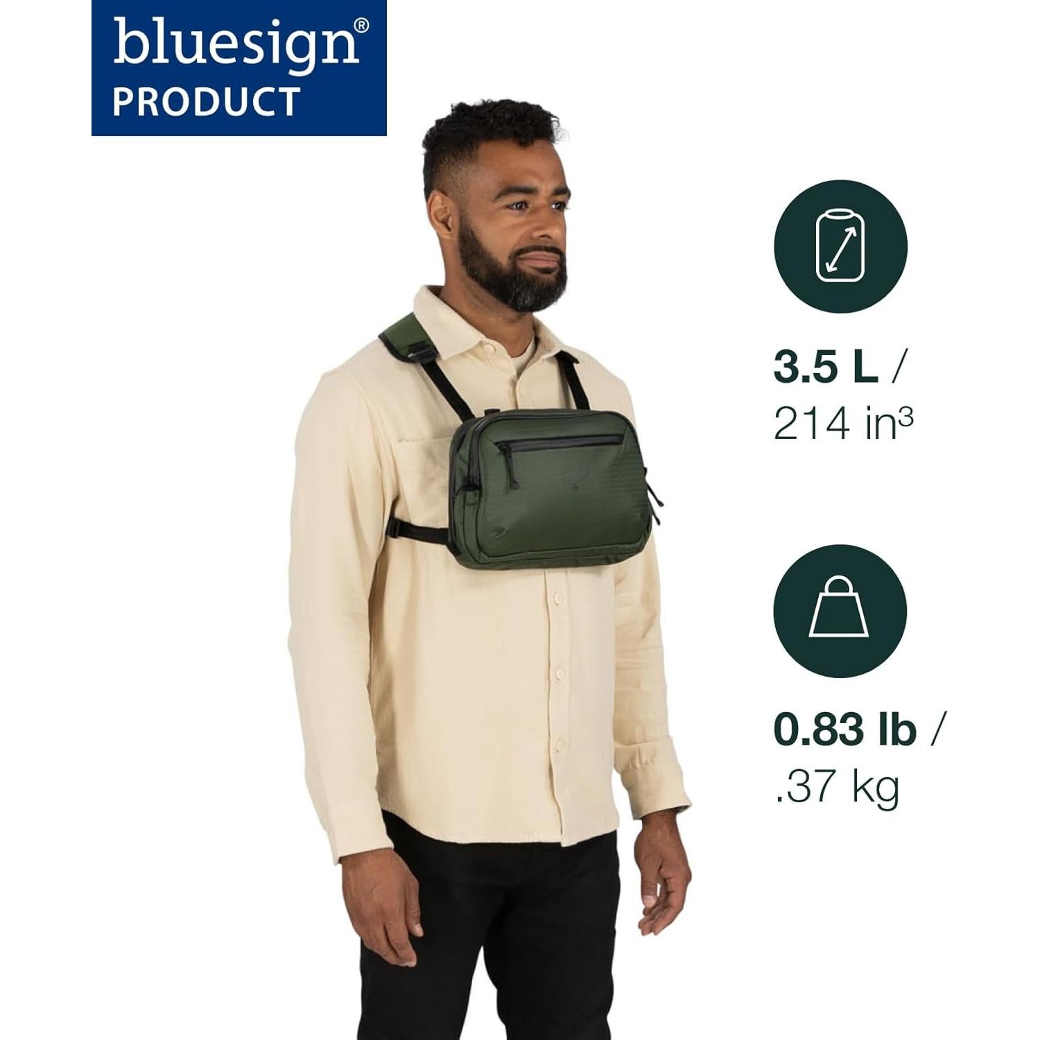 Mochila Osprey Archeon Chest Rig Valle Escénico 4L