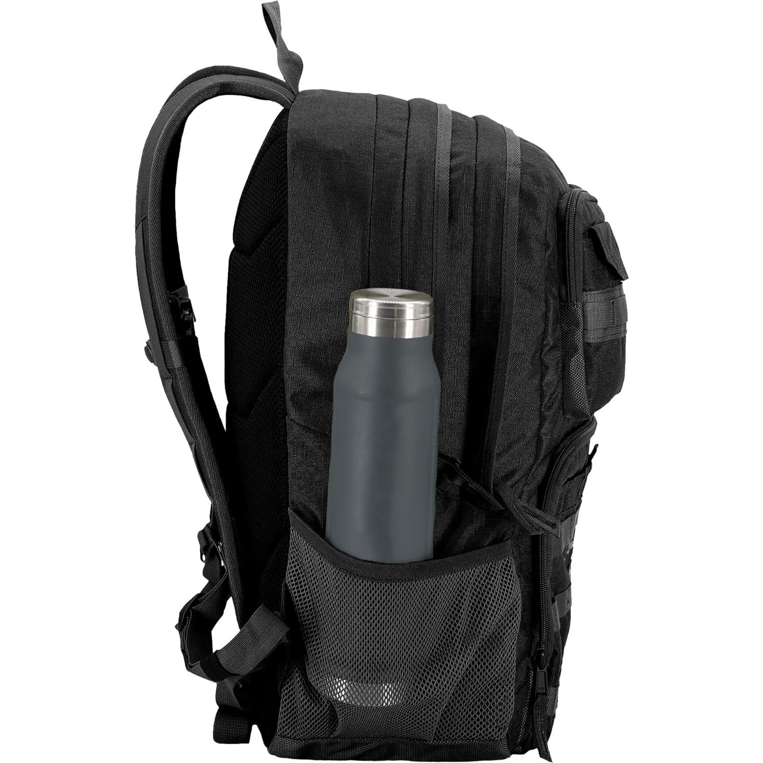 Cargo Tactical Backpack | Adventure | Heavy Duty | Outdoor | Water Resistant | 600D Polyester