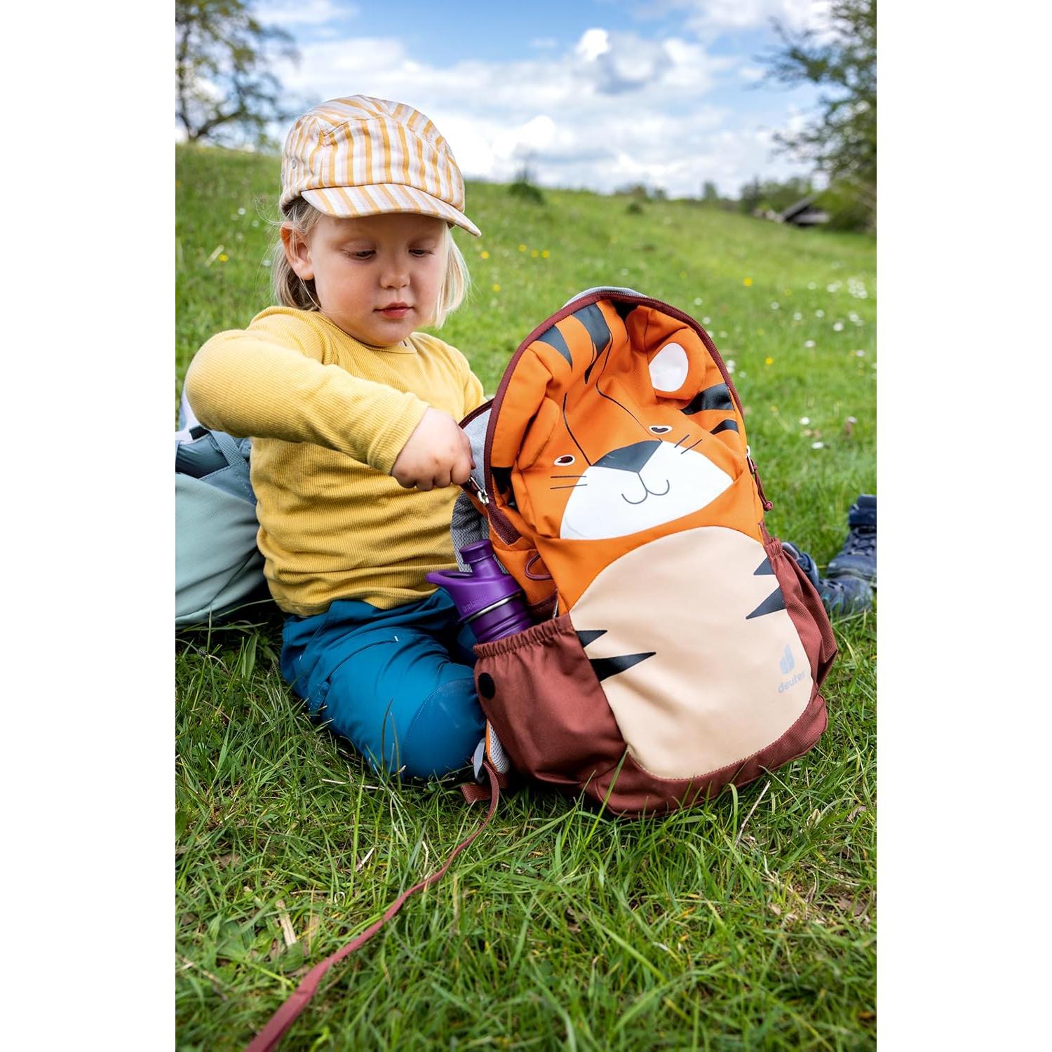 Mochila Infantil Deuter Kikki 8L Pimiento-Canela