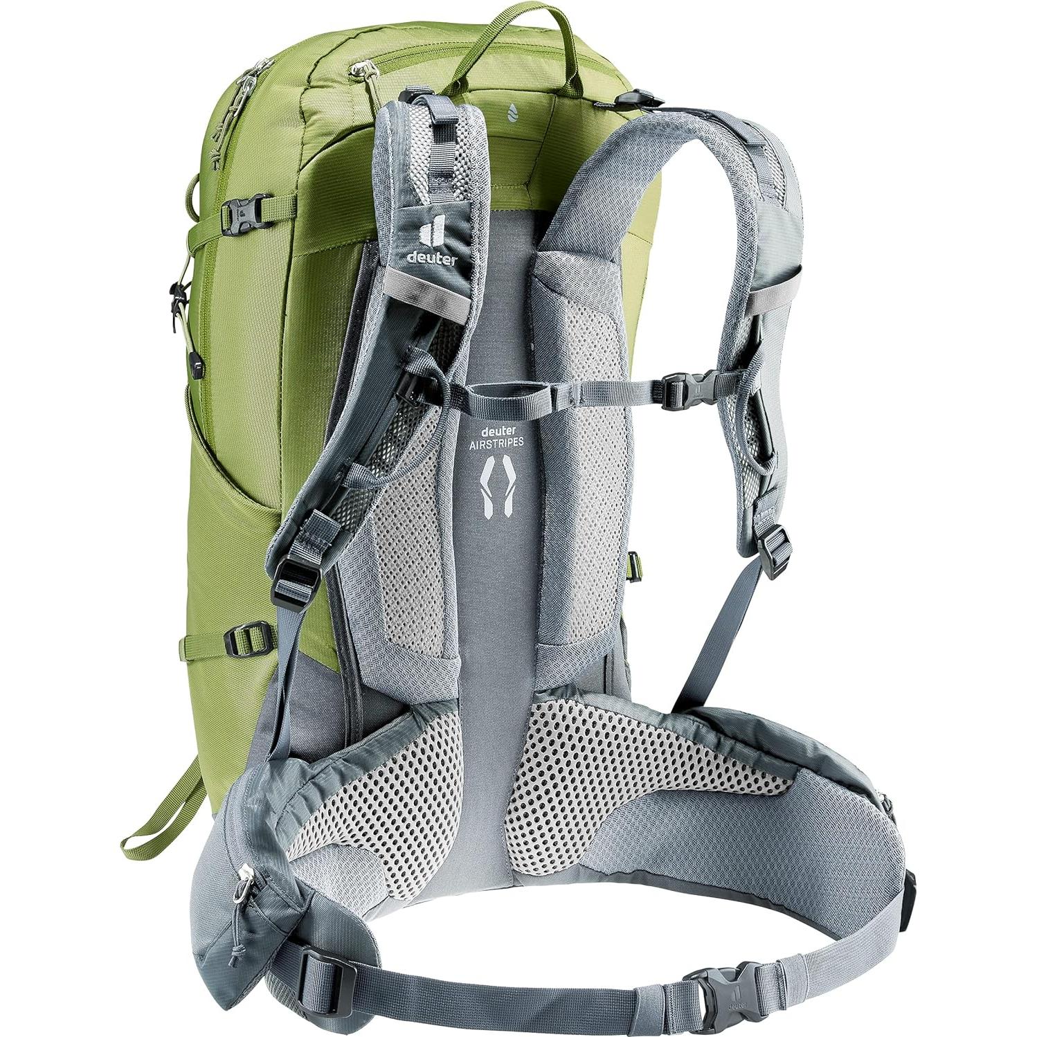 Mochila Deuter Trail Pro 33L Unisex para Senderismo Pradera-Gris