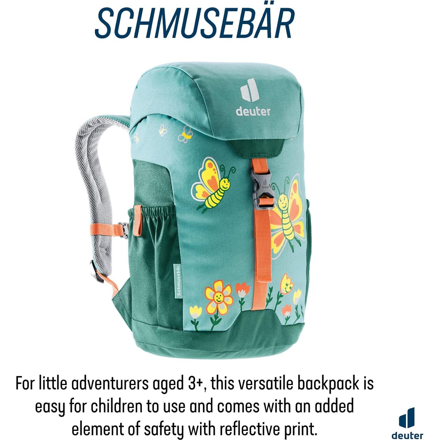 Mochila Deuter Schmusebar 8L Niños Unisex Azul Verde