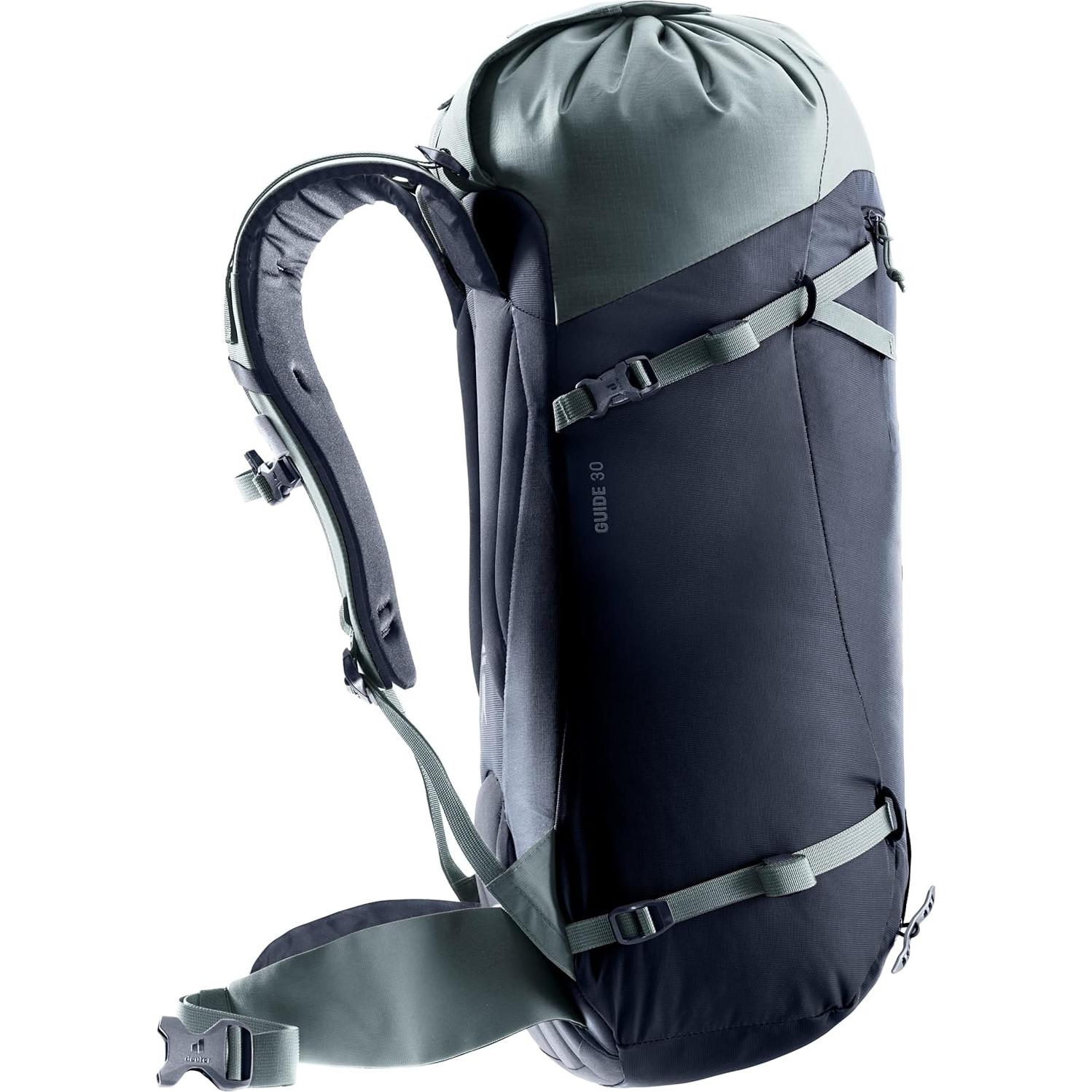 Guide 30L Backpack I Lightweight Alpine Climbing & Mountaineering Pack - Black-Shale