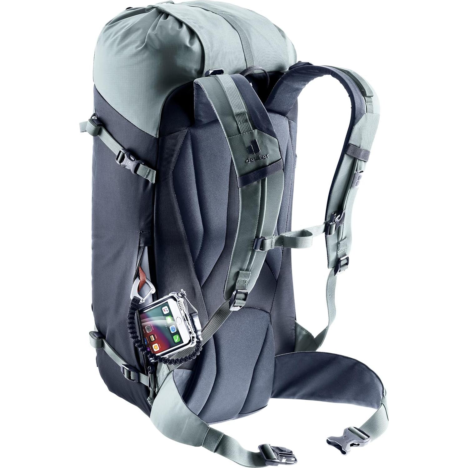 Guide 30L Backpack I Lightweight Alpine Climbing & Mountaineering Pack - Black-Shale