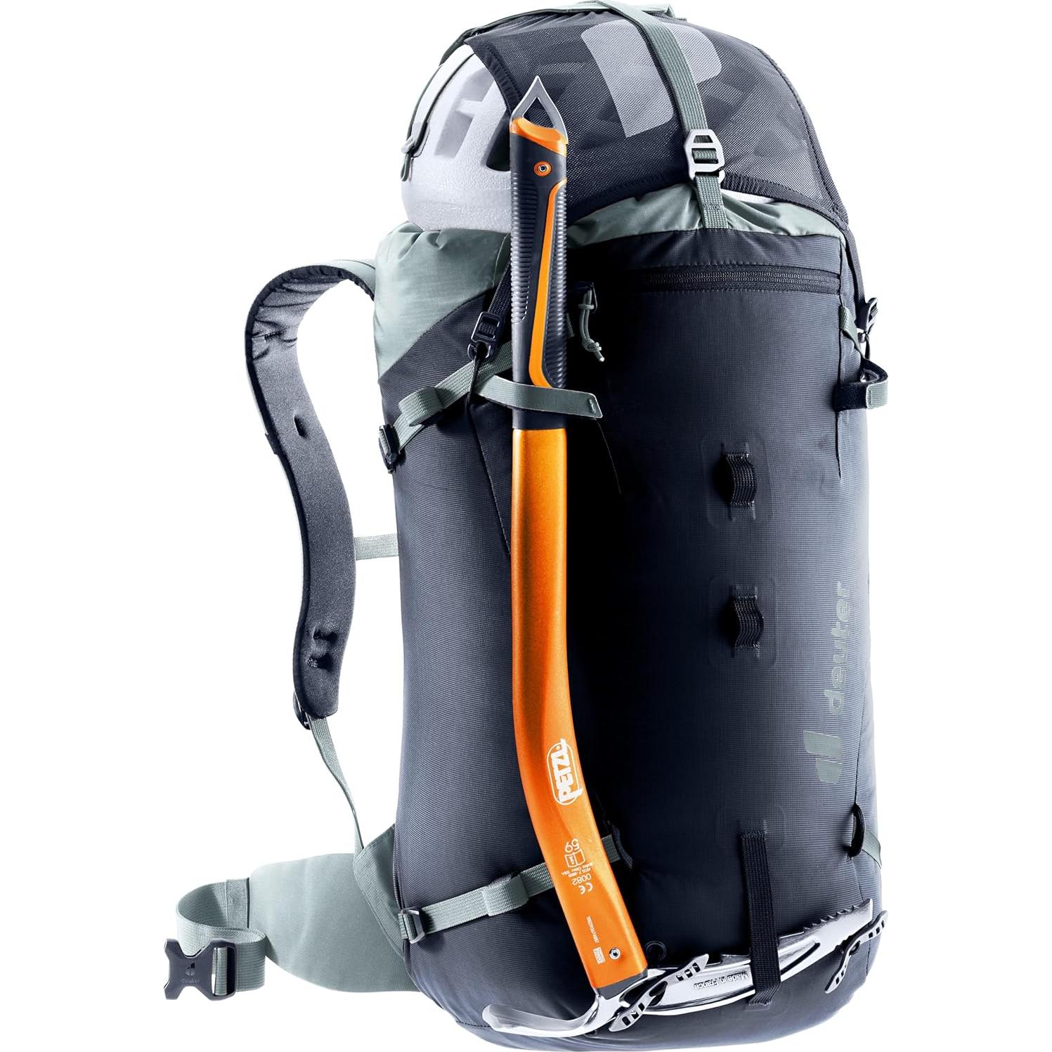 Guide 30L Backpack I Lightweight Alpine Climbing & Mountaineering Pack - Black-Shale