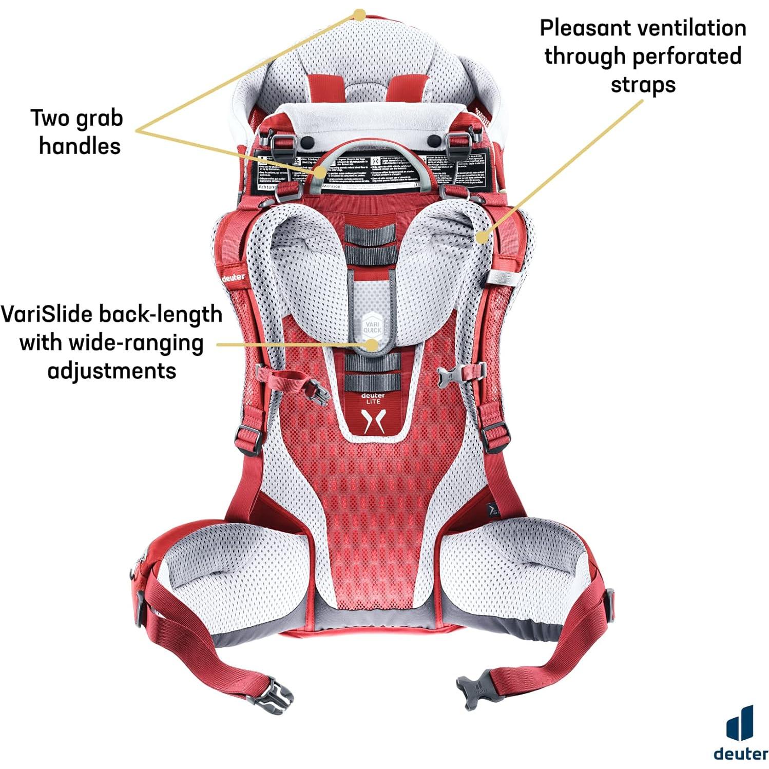 Kid Comfort Child Carrier Hiking Backpack I Active Standard Fit & Active SL Women's Fit