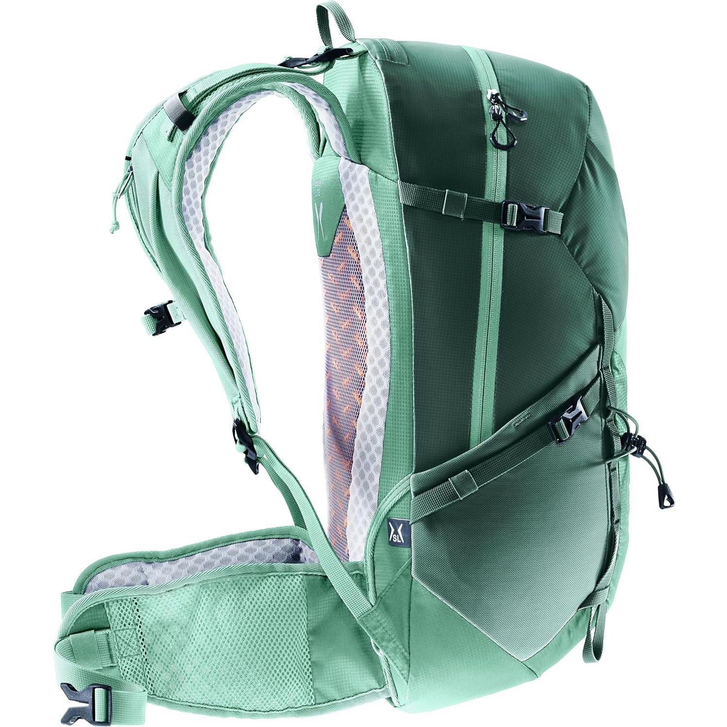 Mochila Deuter Speed Lite 23L SL para Mujeres Verde Mar-Menta
