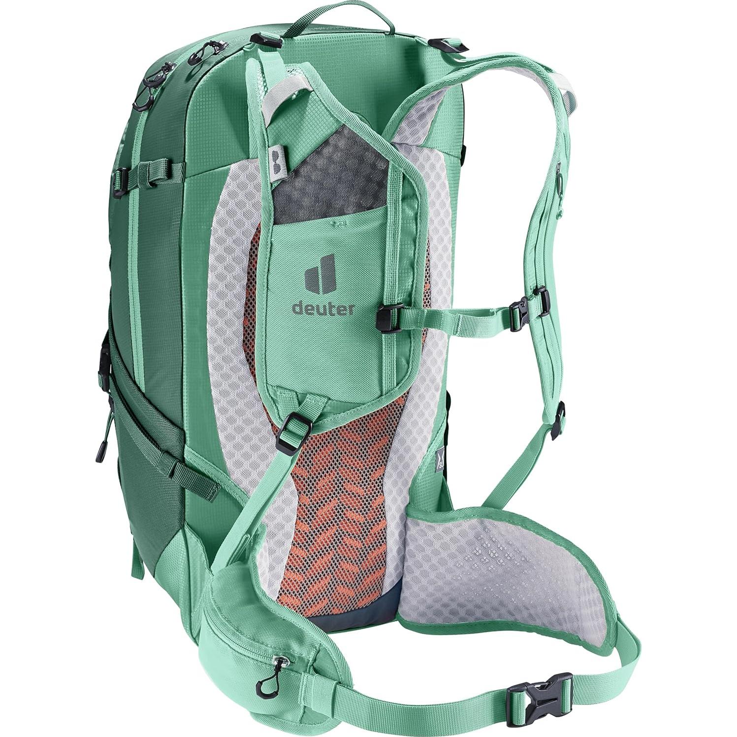 Mochila Deuter Speed Lite 23L SL para Mujeres Verde Mar-Menta