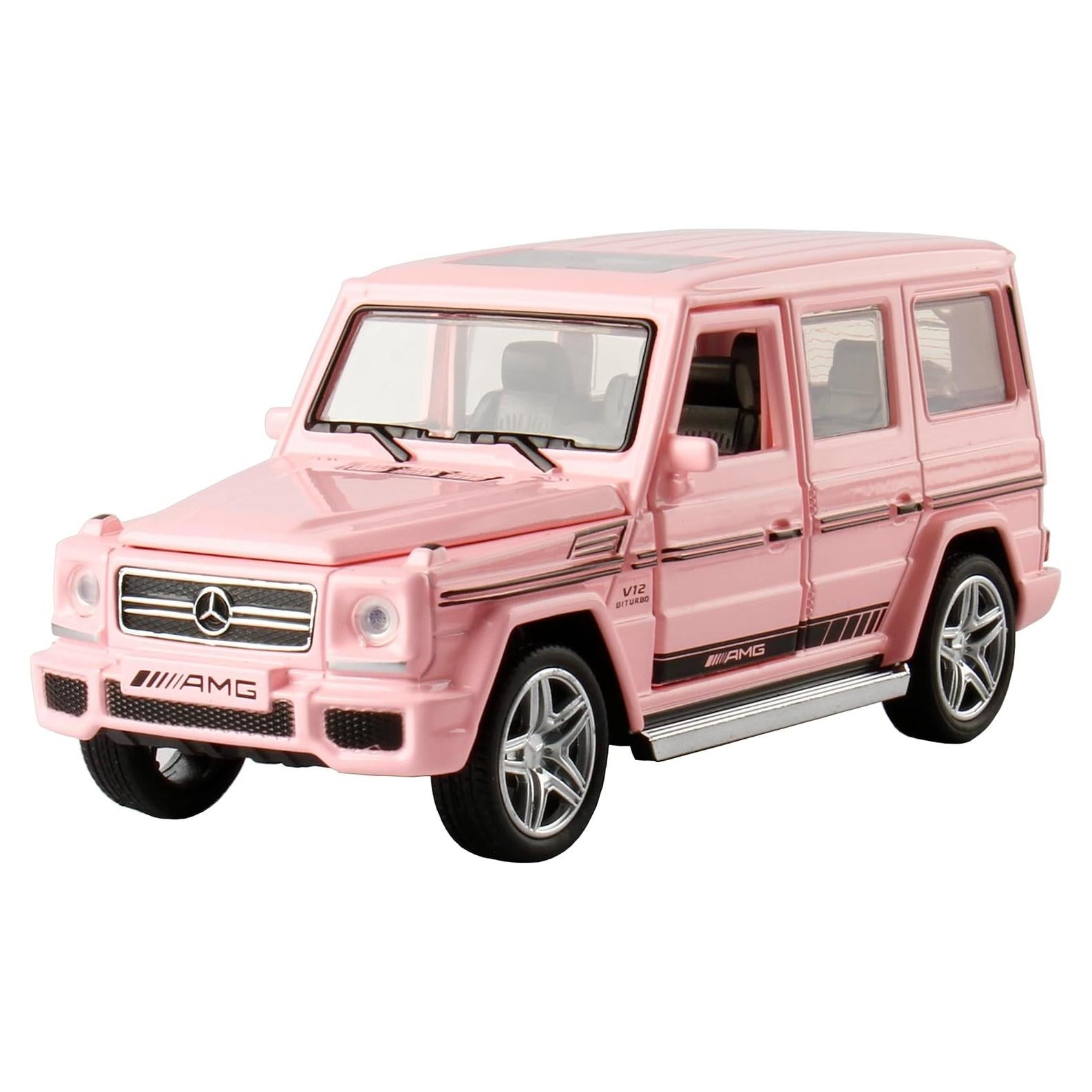 Coche de Juguete iLooboo Benz G65 AMG 16 cm con Luz y Sonido