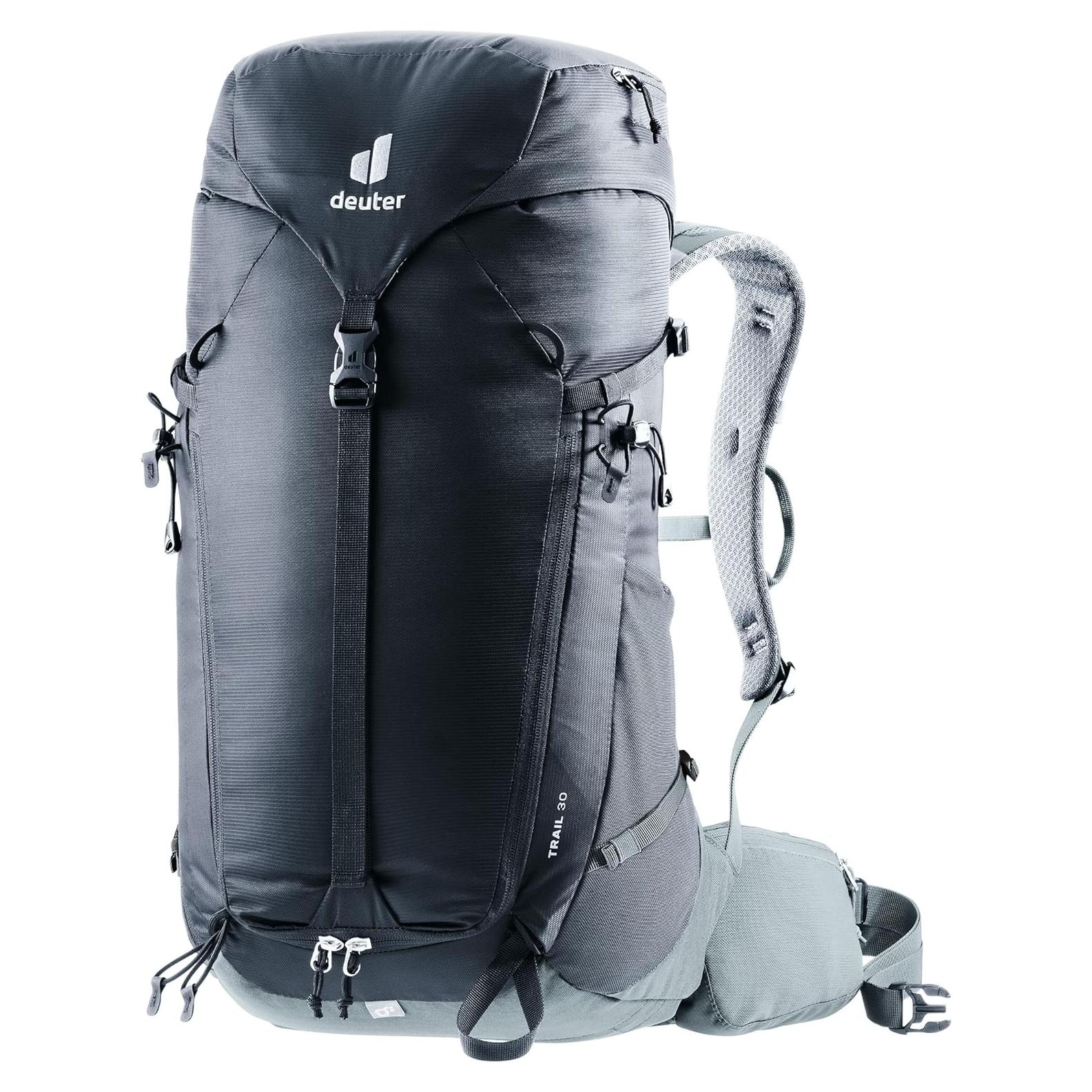 Mochila Deuter Trail 30L Shell Negro X - Senderismo y Escalada