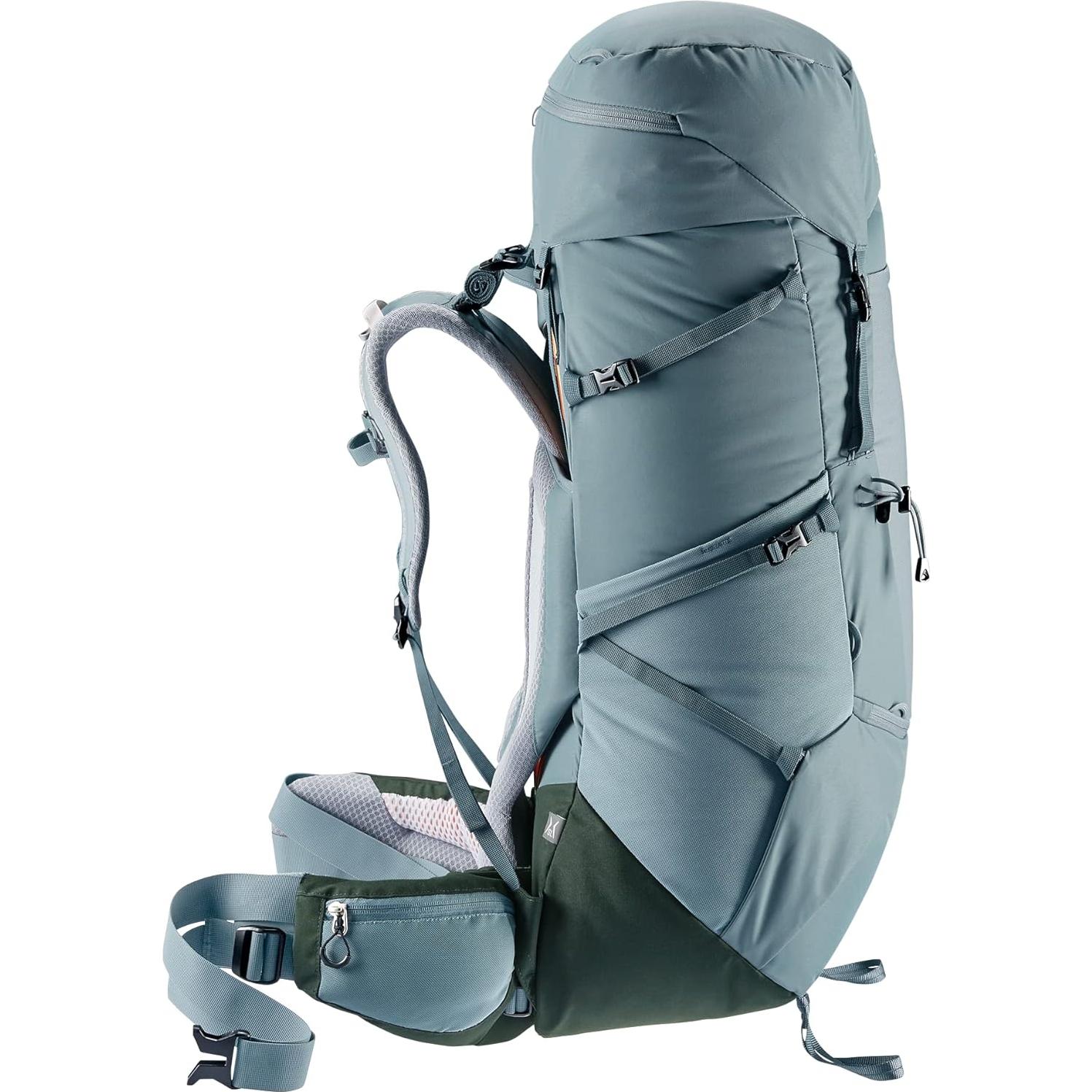 Deuter Women's Aircontact Core 60+10L SL Hiking Backpack - Shale-Ivy