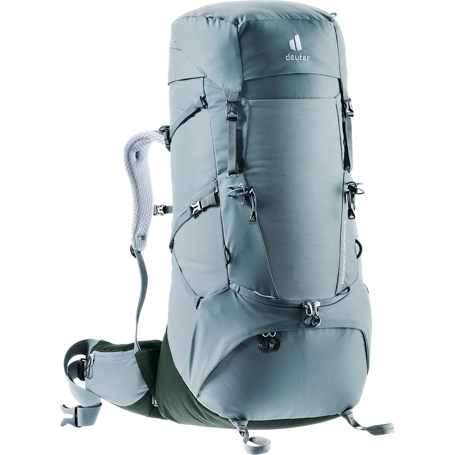 Deuter Women's Aircontact Core 60+10L SL Hiking Backpack - Shale-Ivy
