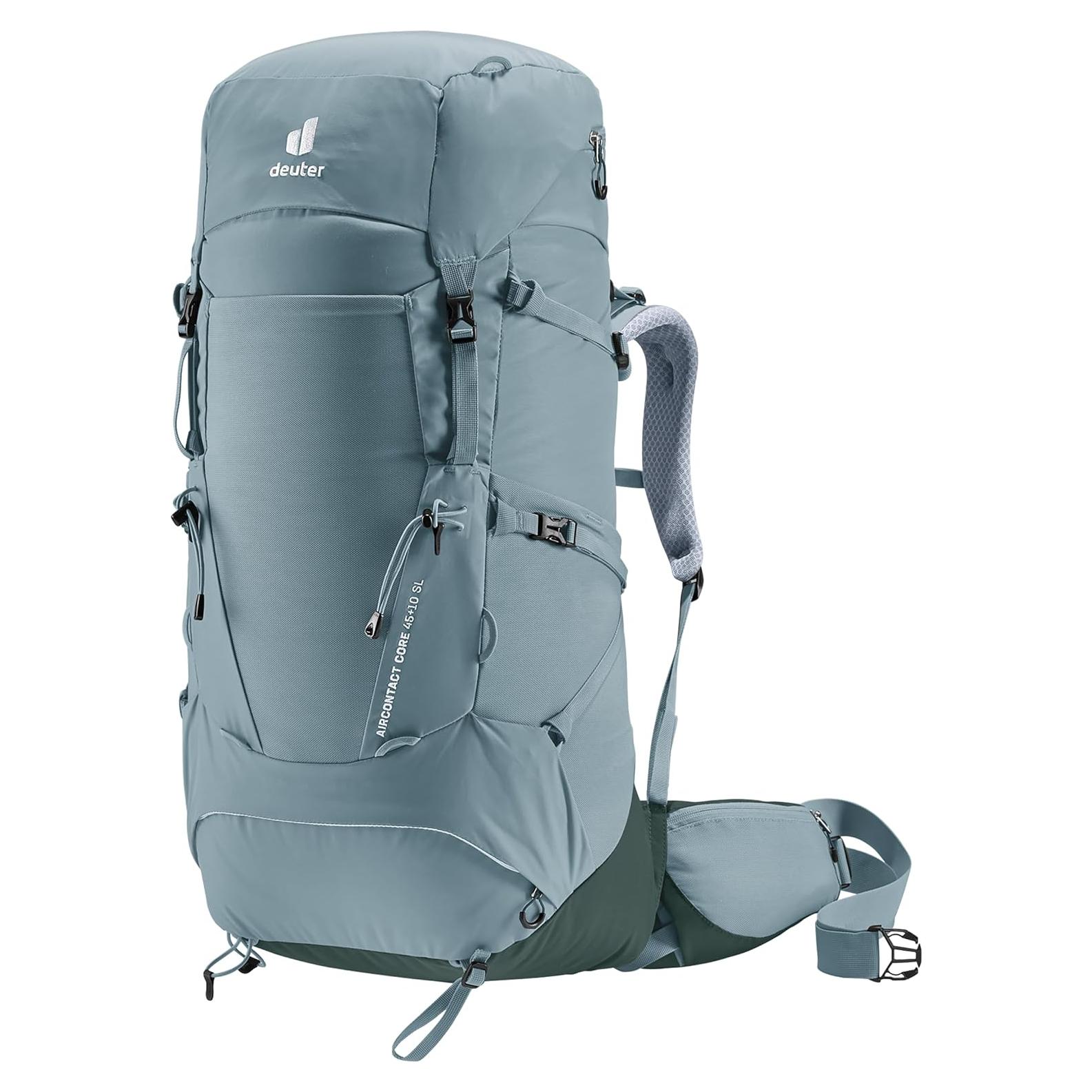 Deuter Women's Aircontact Core 45+10L SL Hiking Backpack - Shale-Ivy