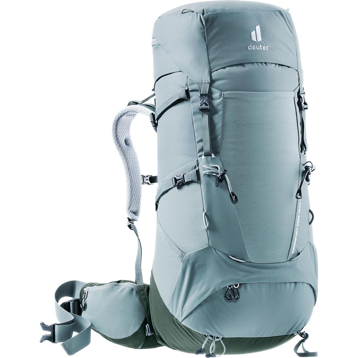 Deuter Women's Aircontact Core 45+10L SL Hiking Backpack - Shale-Ivy