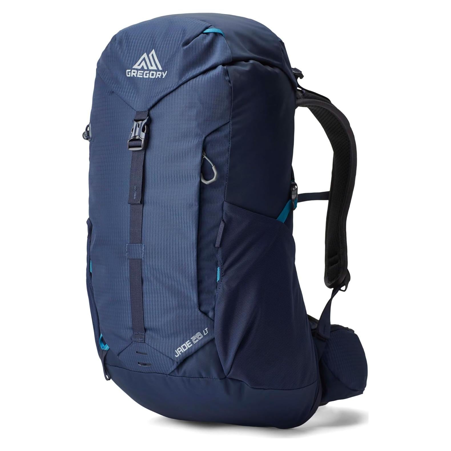 Jade 28L Women's Day Hiking Backpack, Ventilated Backpanel, Built-In Hydration Attachment for Bladder (Reservoir Not Included), One Size Fits All, Midnight Navy