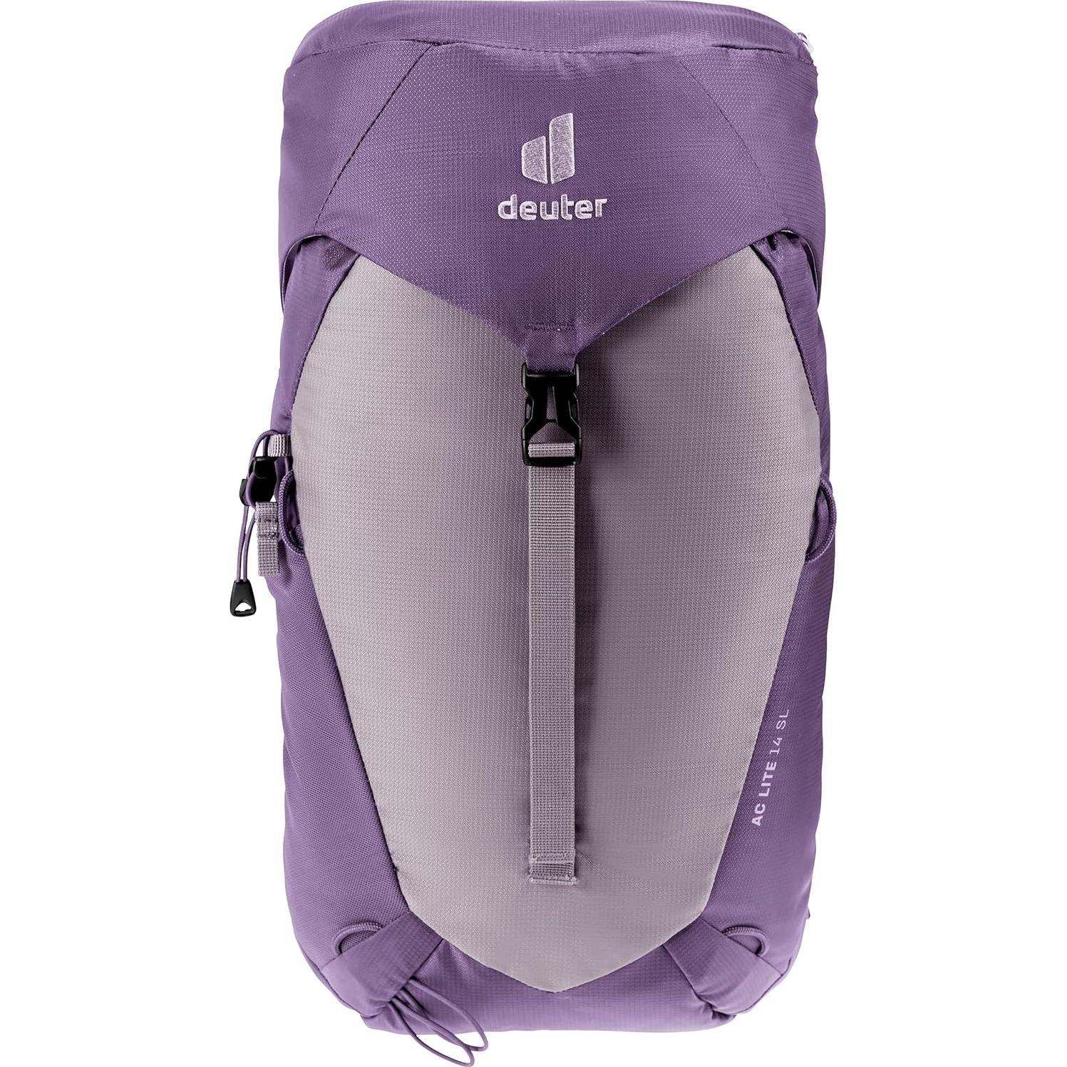 AC Lite 14L SL Hiking & Daypack Backpack with Narrow Fit, Steel Frame & Superior Breathability - Lavender-Purple