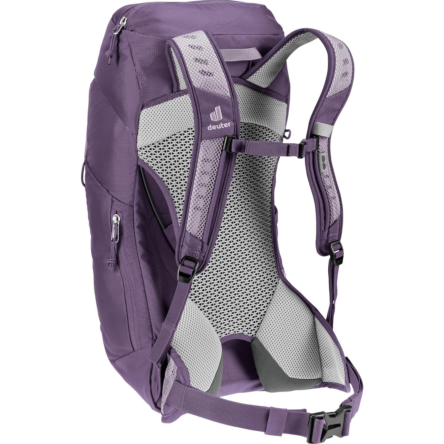 AC Lite 14L SL Hiking & Daypack Backpack with Narrow Fit, Steel Frame & Superior Breathability - Lavender-Purple