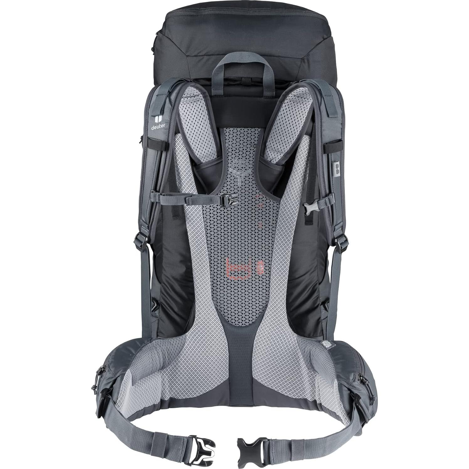 Mochila Deuter Futura Air Trek 50+10 Unisex Negra 60L