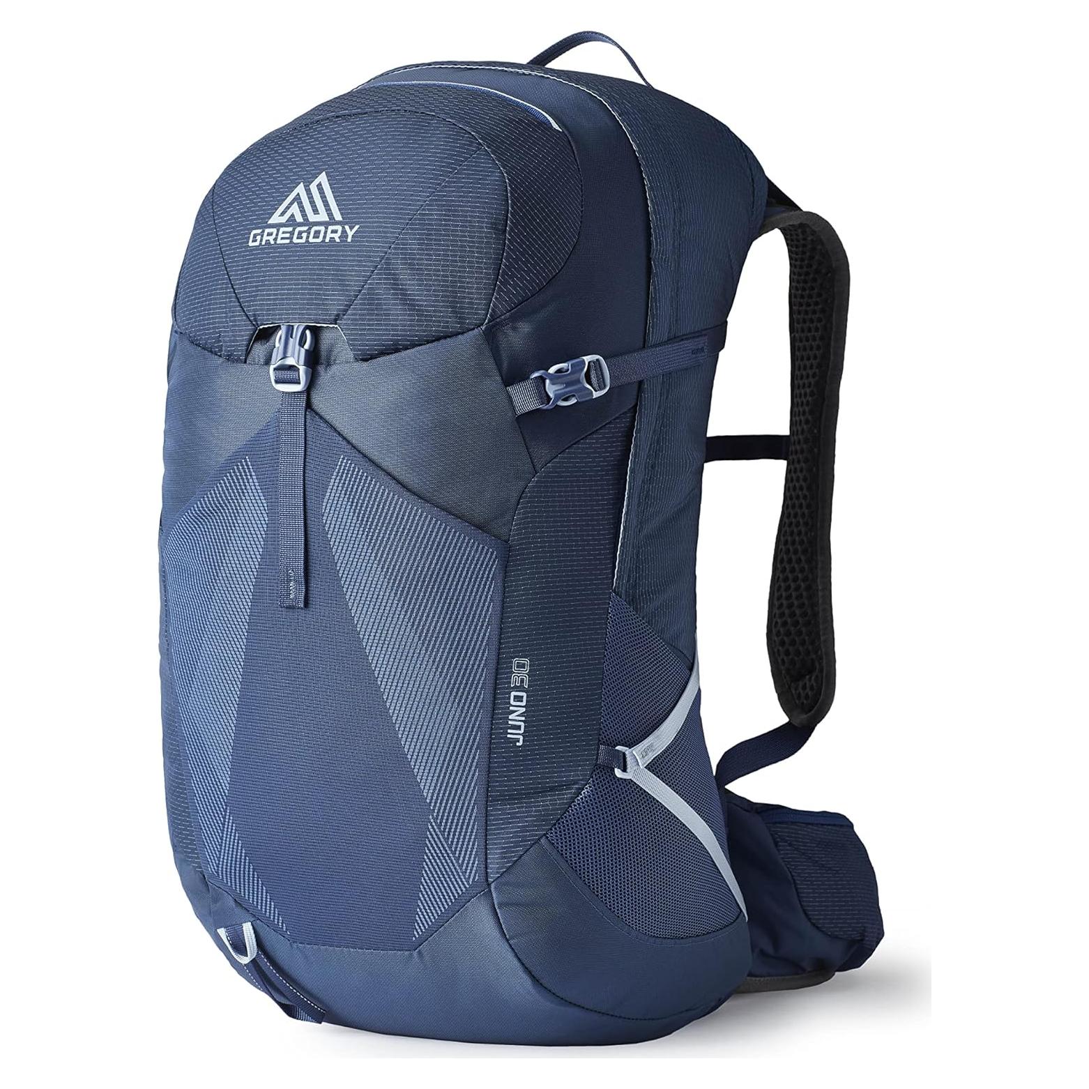 Juno 30L H2O Women's Day Hiking/Backpacking Hydration Backpack with Included Reservoir, Breathable Backpanel and Shoulder Harness, One Size Fits All, Vintage Blue