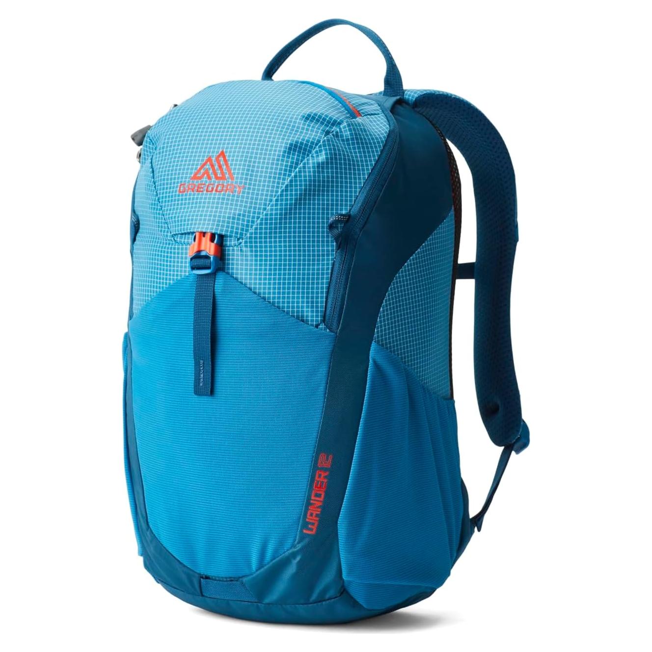 Wander 12L Unisex Youth Hiking Backpack, One Size Fits All, Pacific Blue