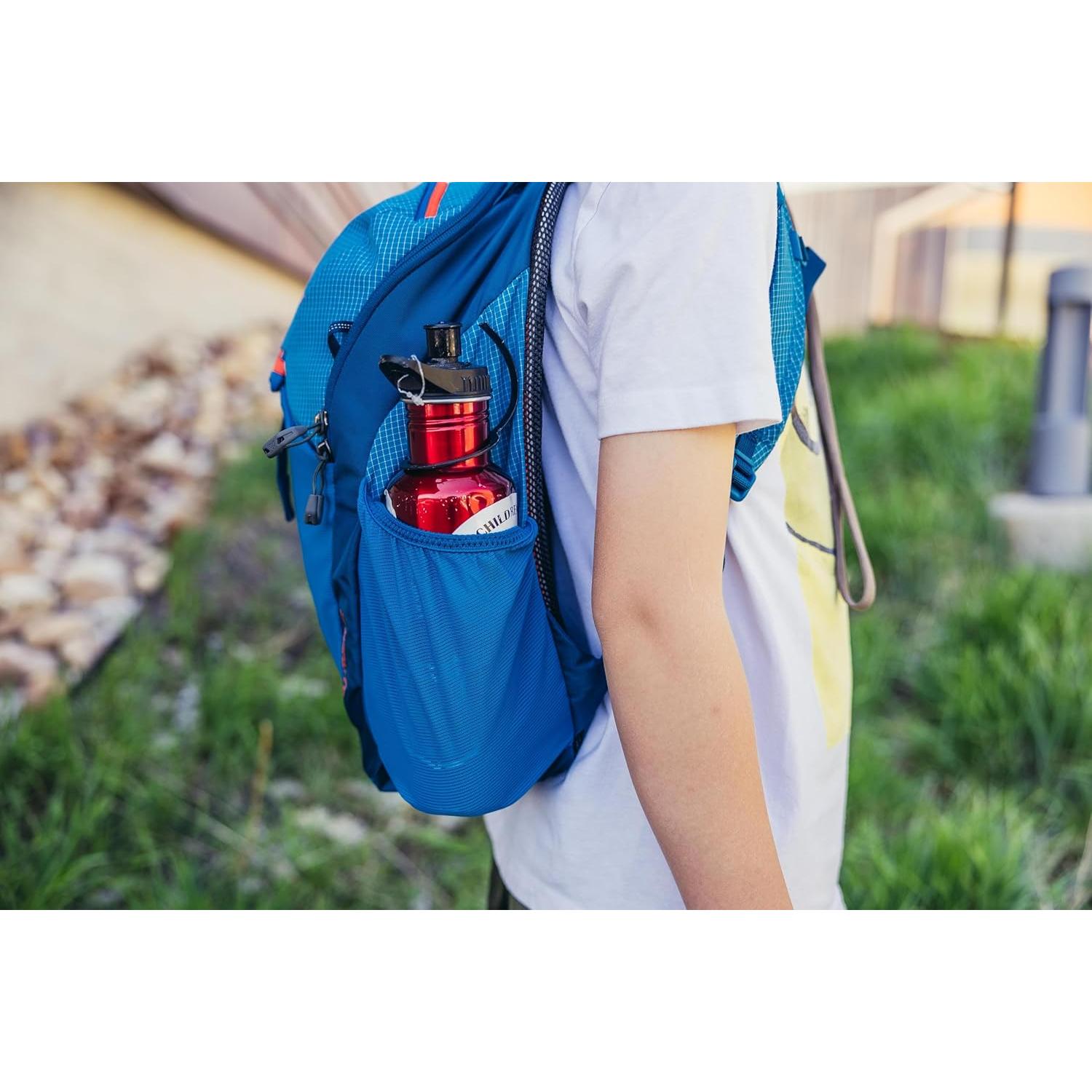 Wander 12L Unisex Youth Hiking Backpack, One Size Fits All, Pacific Blue