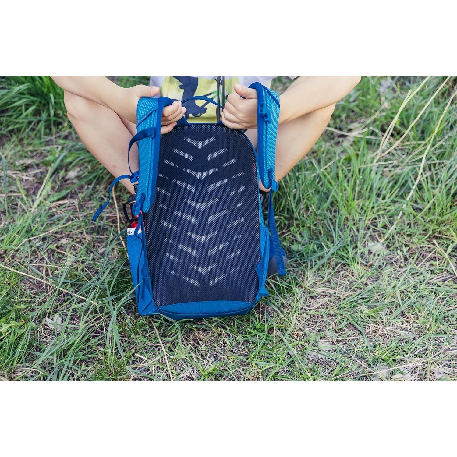 Wander 12L Unisex Youth Hiking Backpack, One Size Fits All, Pacific Blue